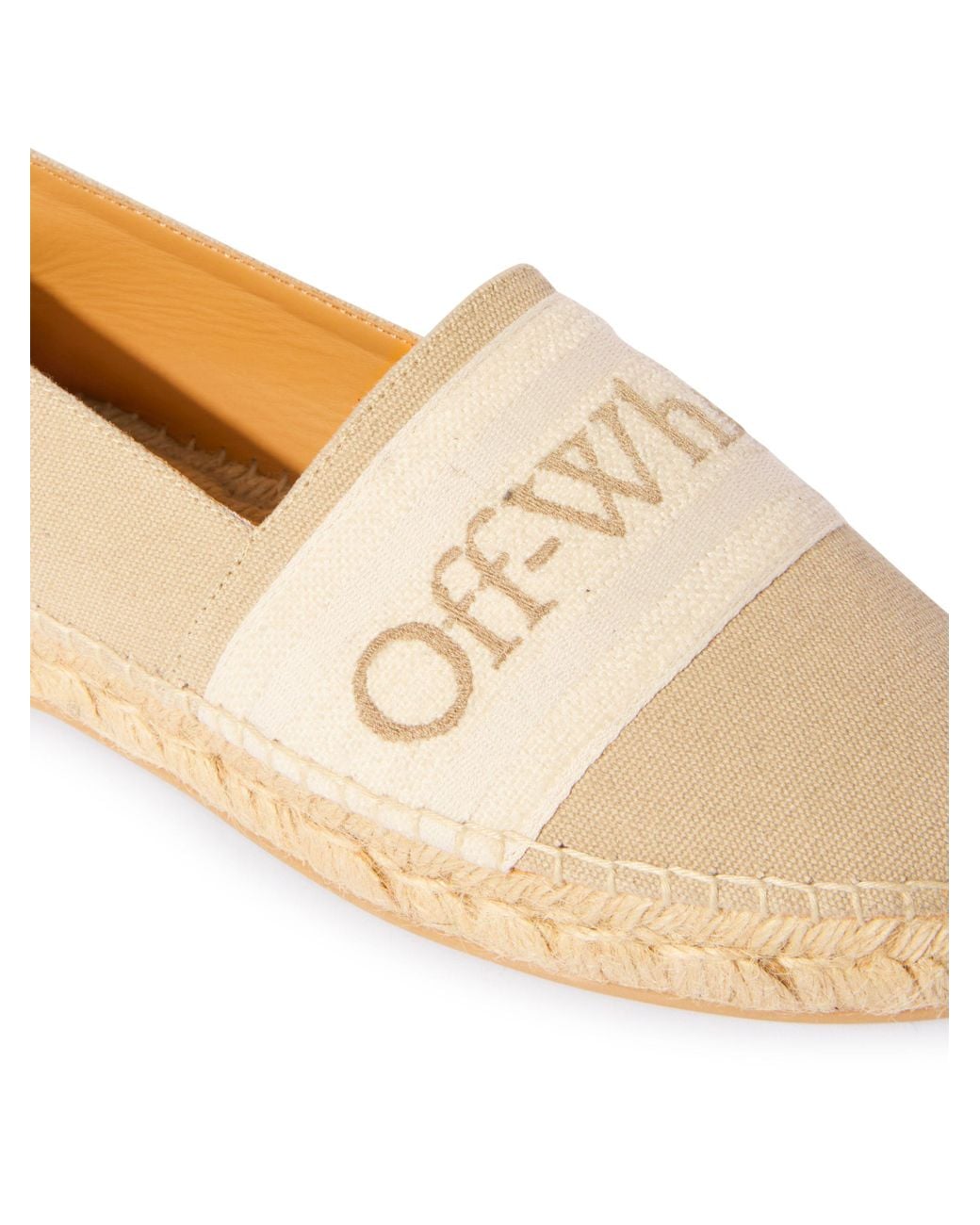 Off-White c/o Virgil Abloh White Bookish Espadrilles