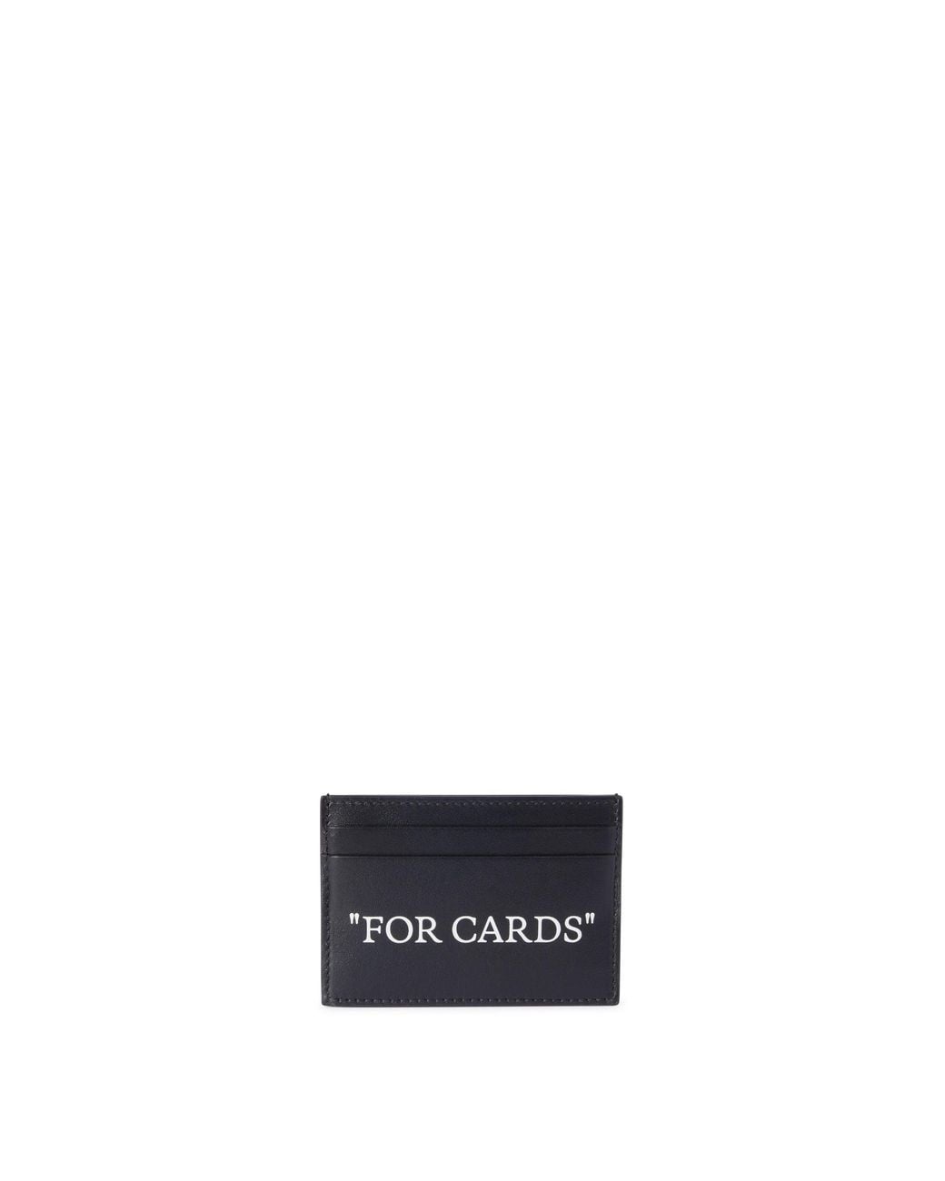 Off-White c/o Virgil Abloh White Quote Card Case for men