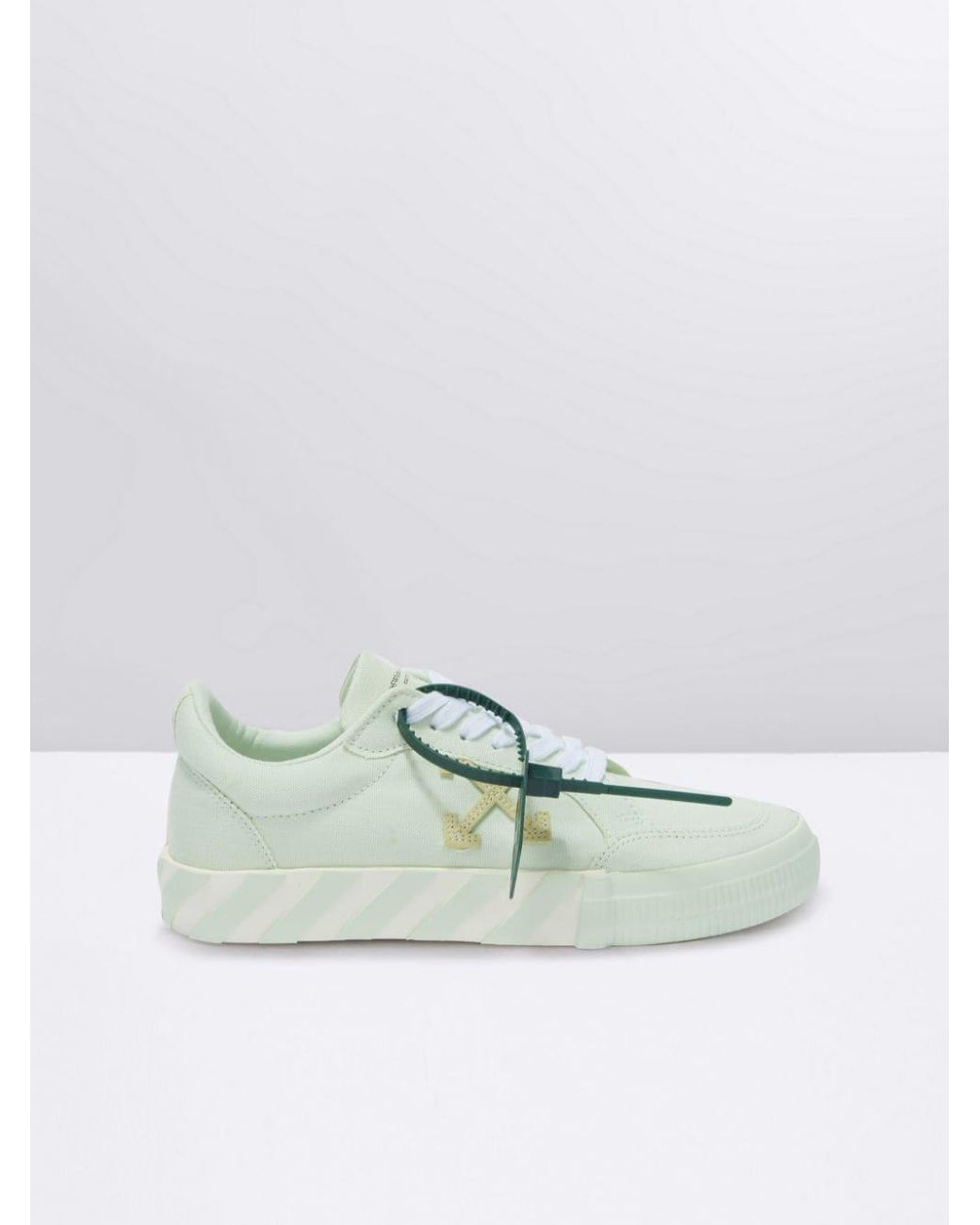 Off-White c/o Virgil Abloh Ssense Exclusive Green Low Vulcanized