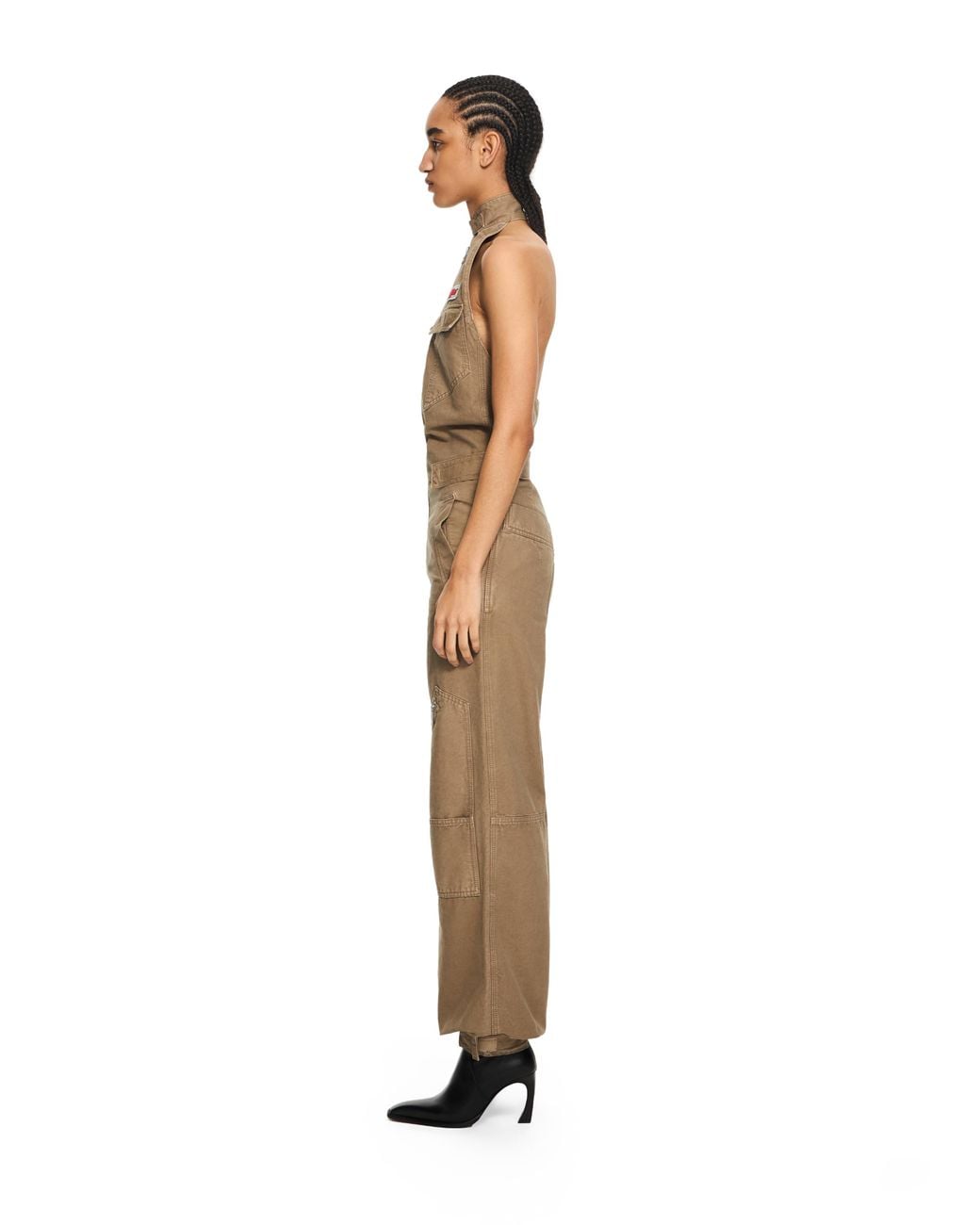Off-White c/o Virgil Abloh Natural Canvas Pocket Jumpsuit