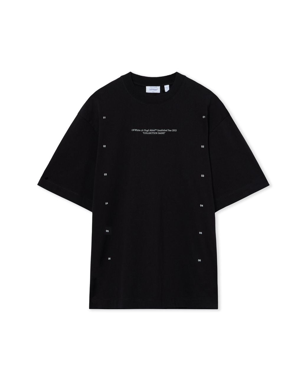 Off-White c/o Virgil Abloh Black Chakra Arrow Skate T-Shirt for men