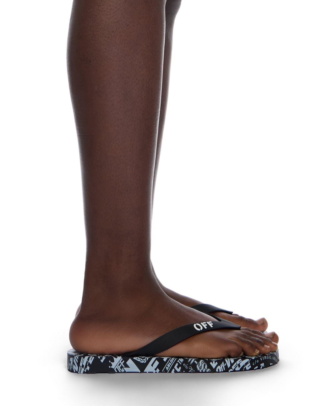 Off-White c/o Virgil Abloh White Off Stamp Flip Flops