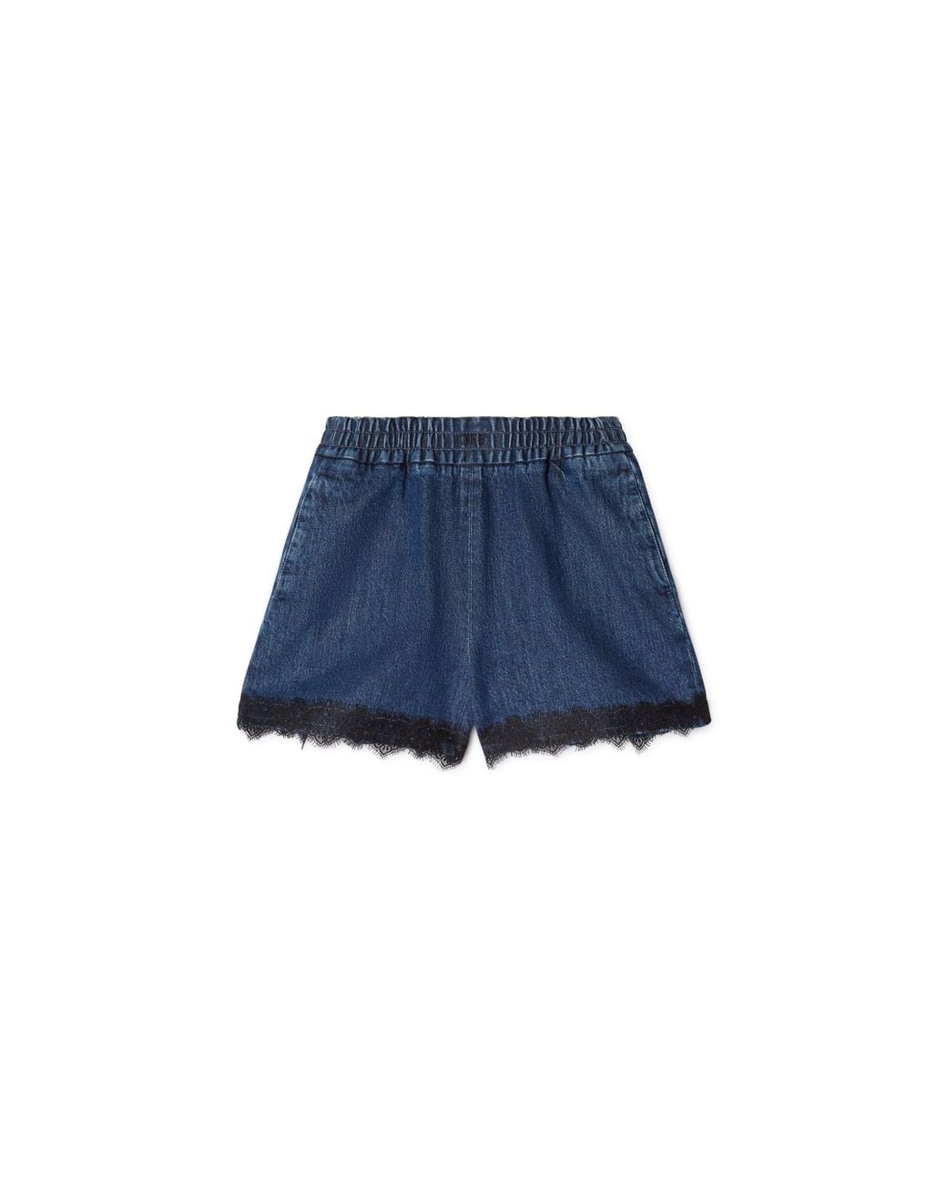 Off-White c/o Virgil Abloh Blue Lace 20S Denim Short