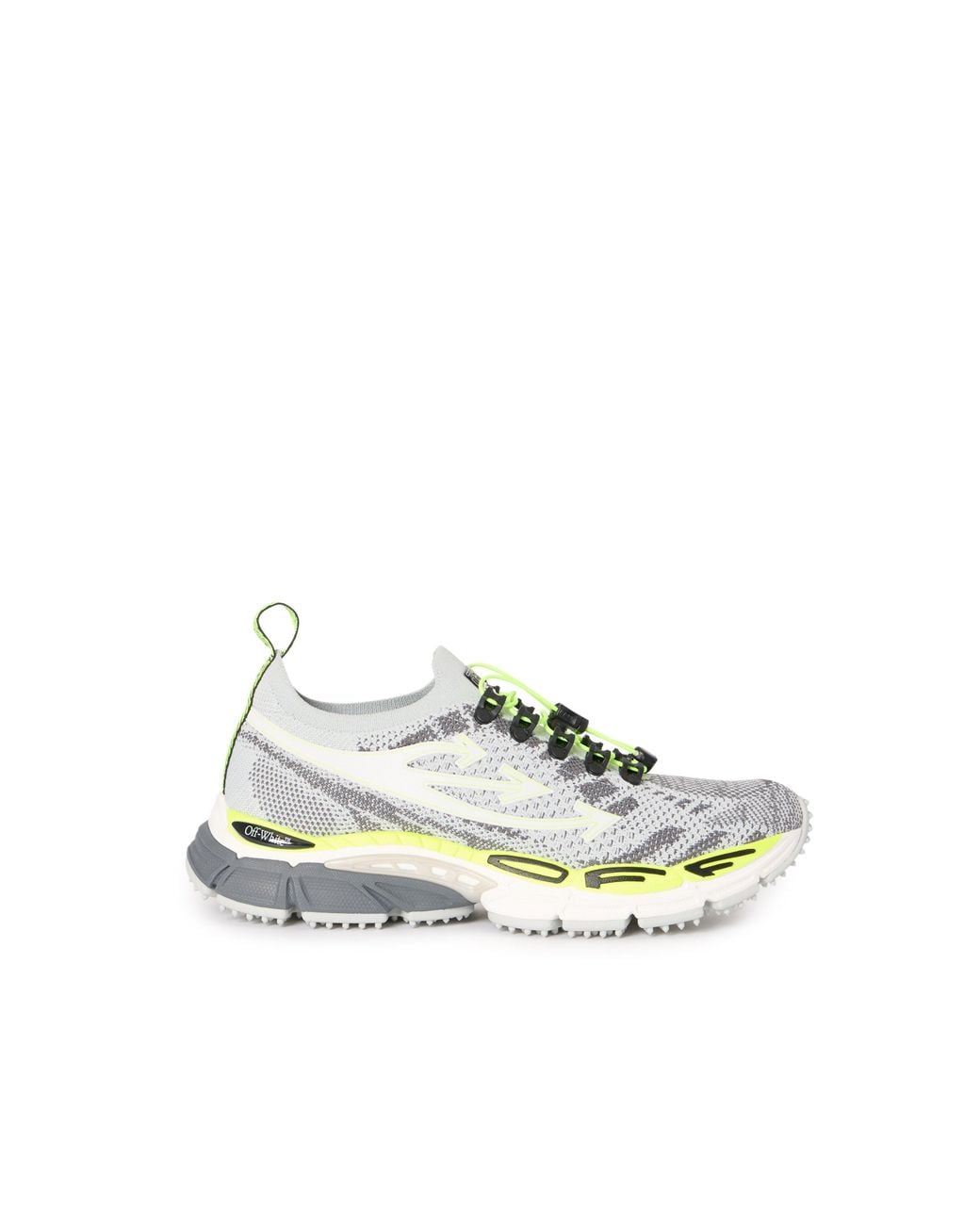 Off-White c/o Virgil Abloh Metallic Be Right Back Knit Sneakers for men