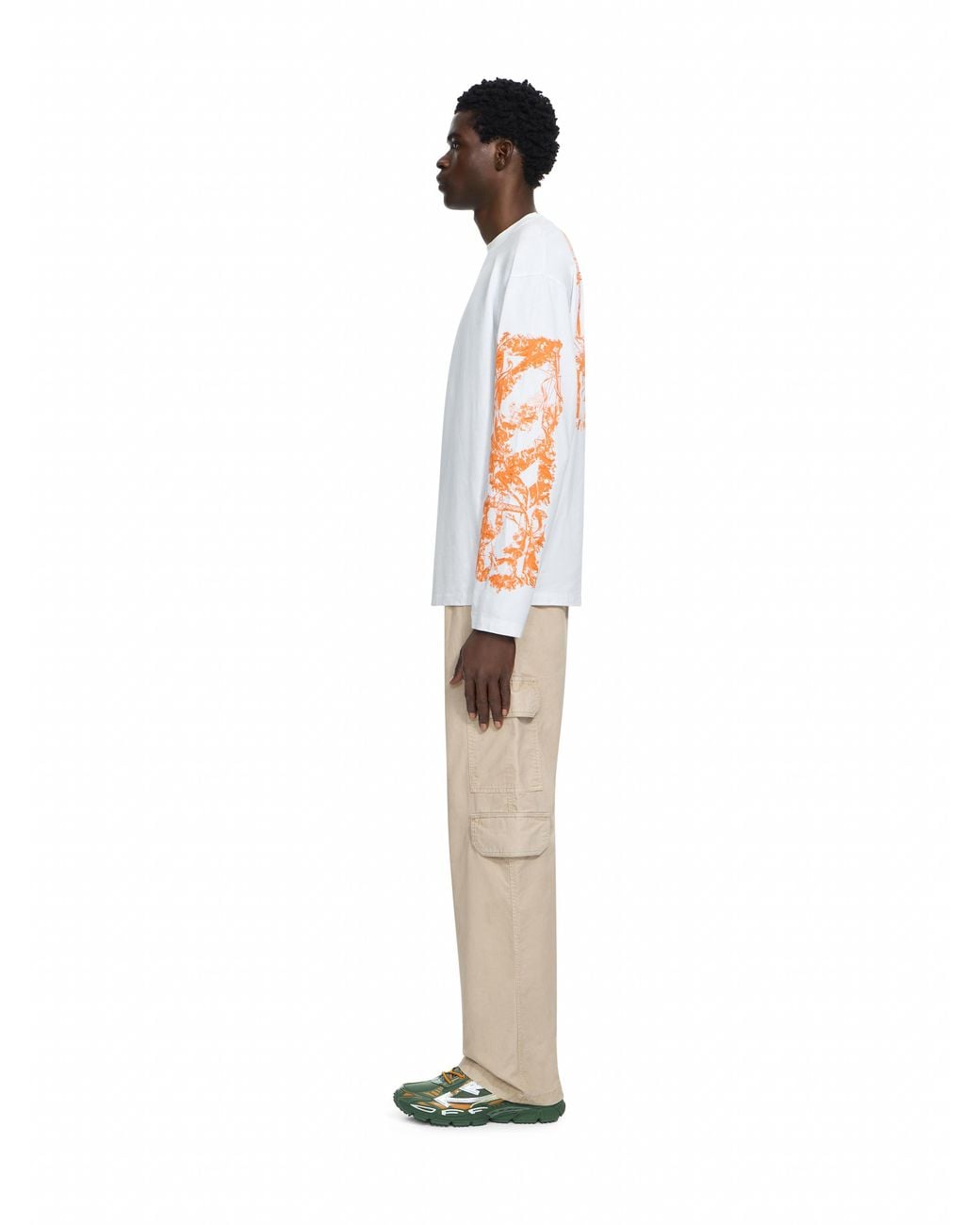 Off-White c/o Virgil Abloh White City Nature Skate Long Sleeve T-Shirt for men