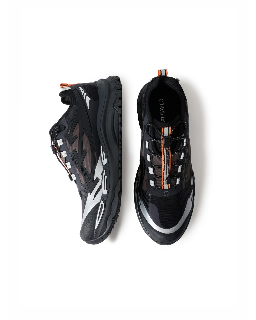Off-White c/o Virgil Abloh Black Be Right Back Trail Low Sneakers for men