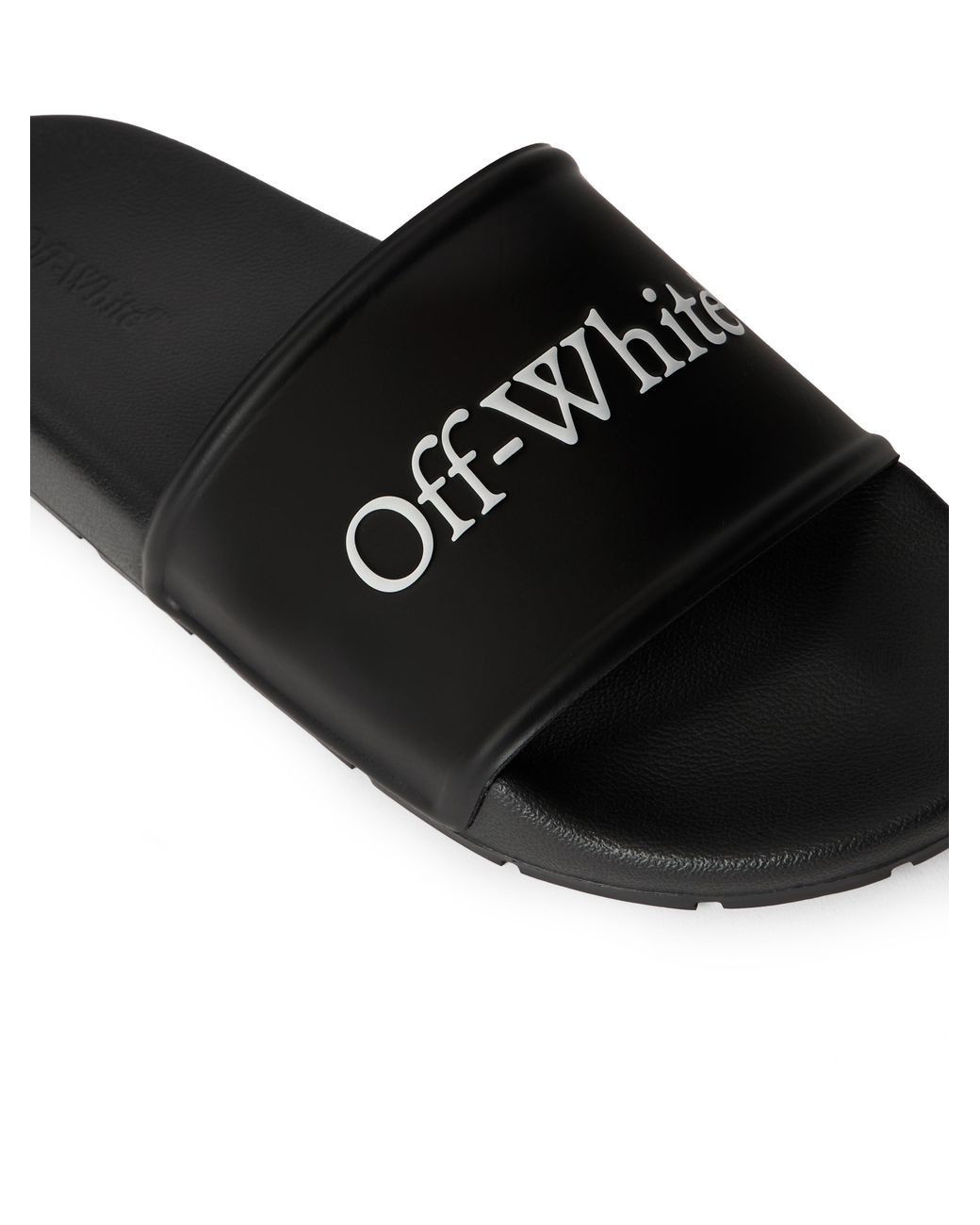 Off-White c/o Virgil Abloh White Bookish Sliders for men