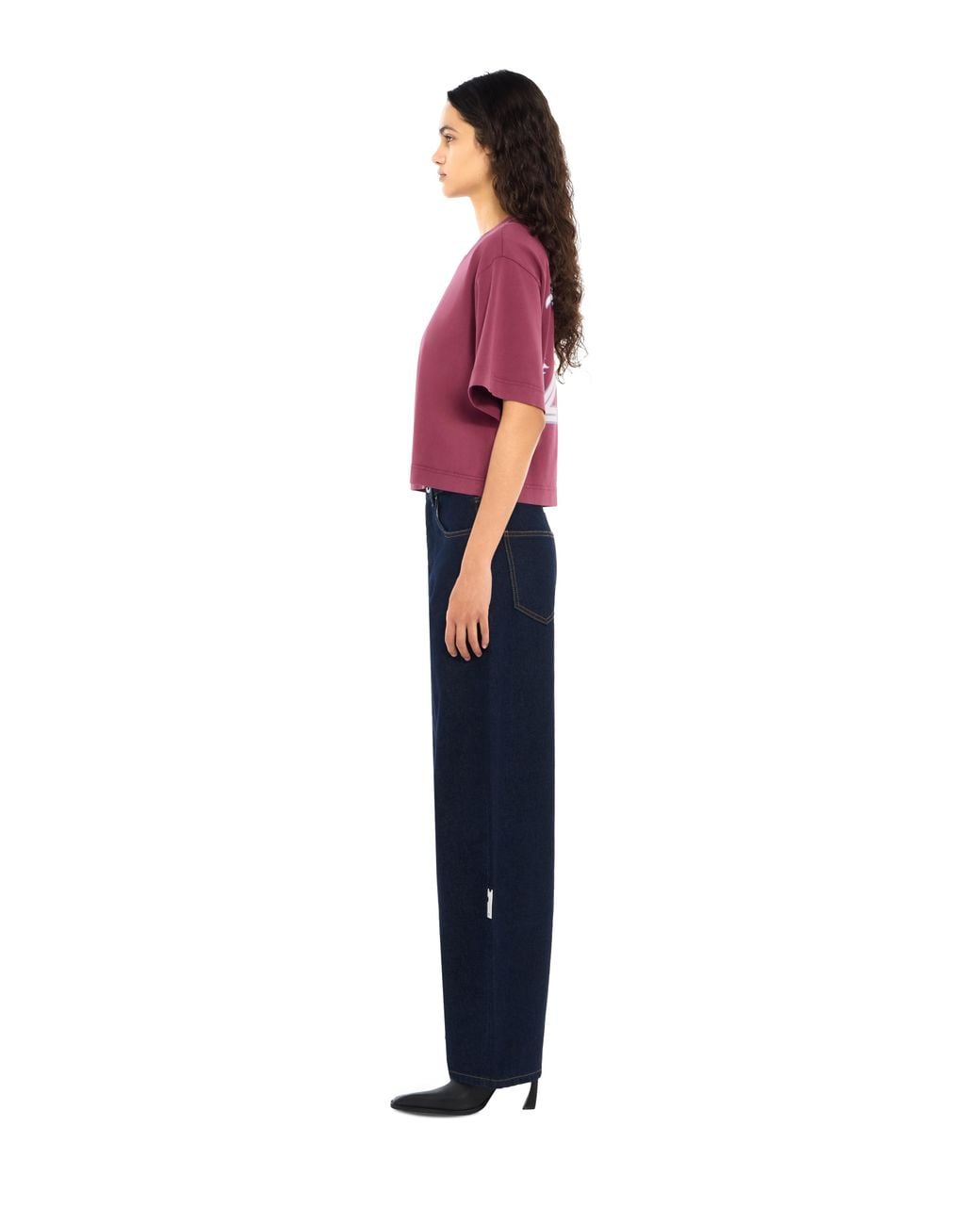 Off-White c/o Virgil Abloh Blue Balloon Denim Pants