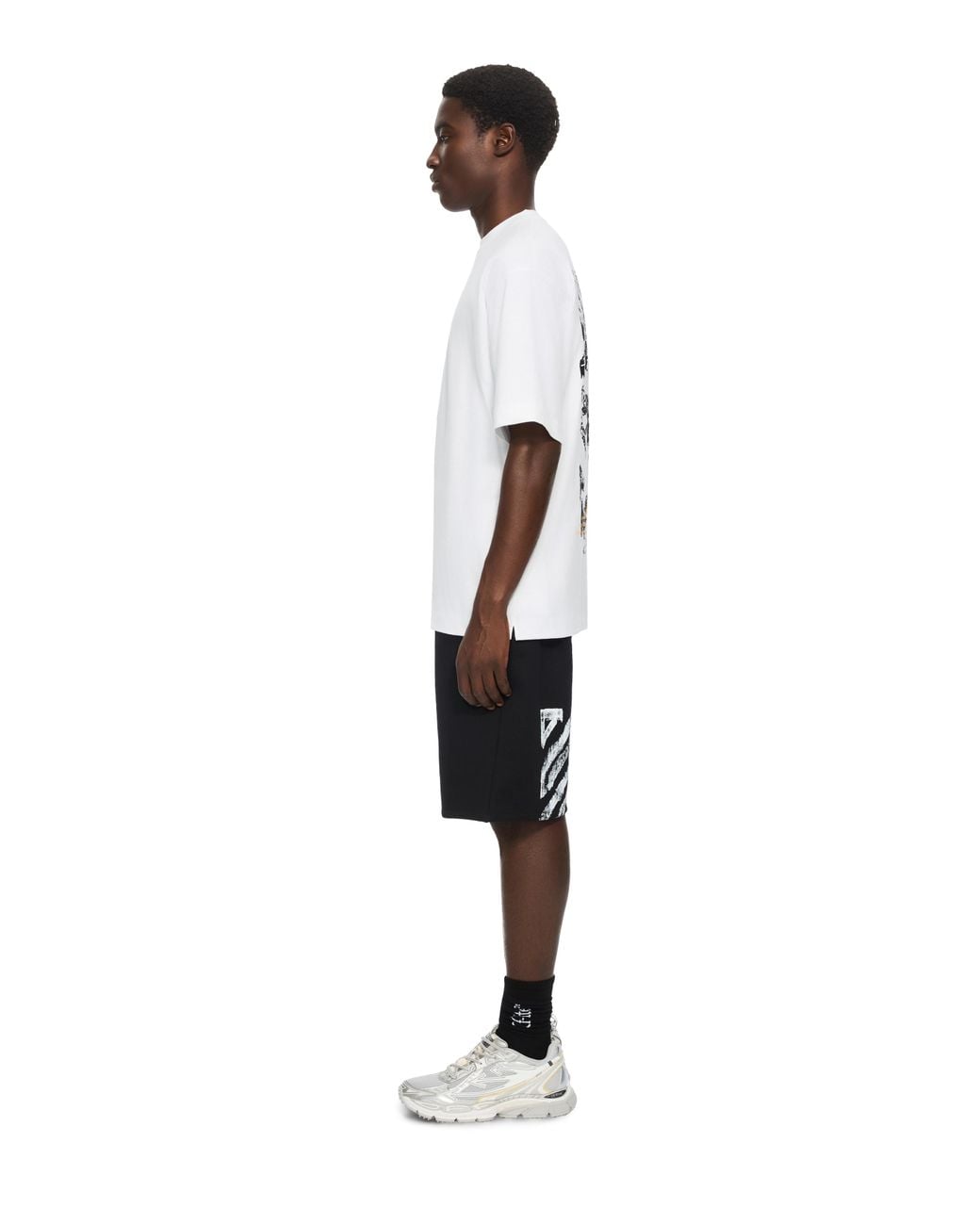Off-White c/o Virgil Abloh White Mercy Scribble Skate T-Shirt for men