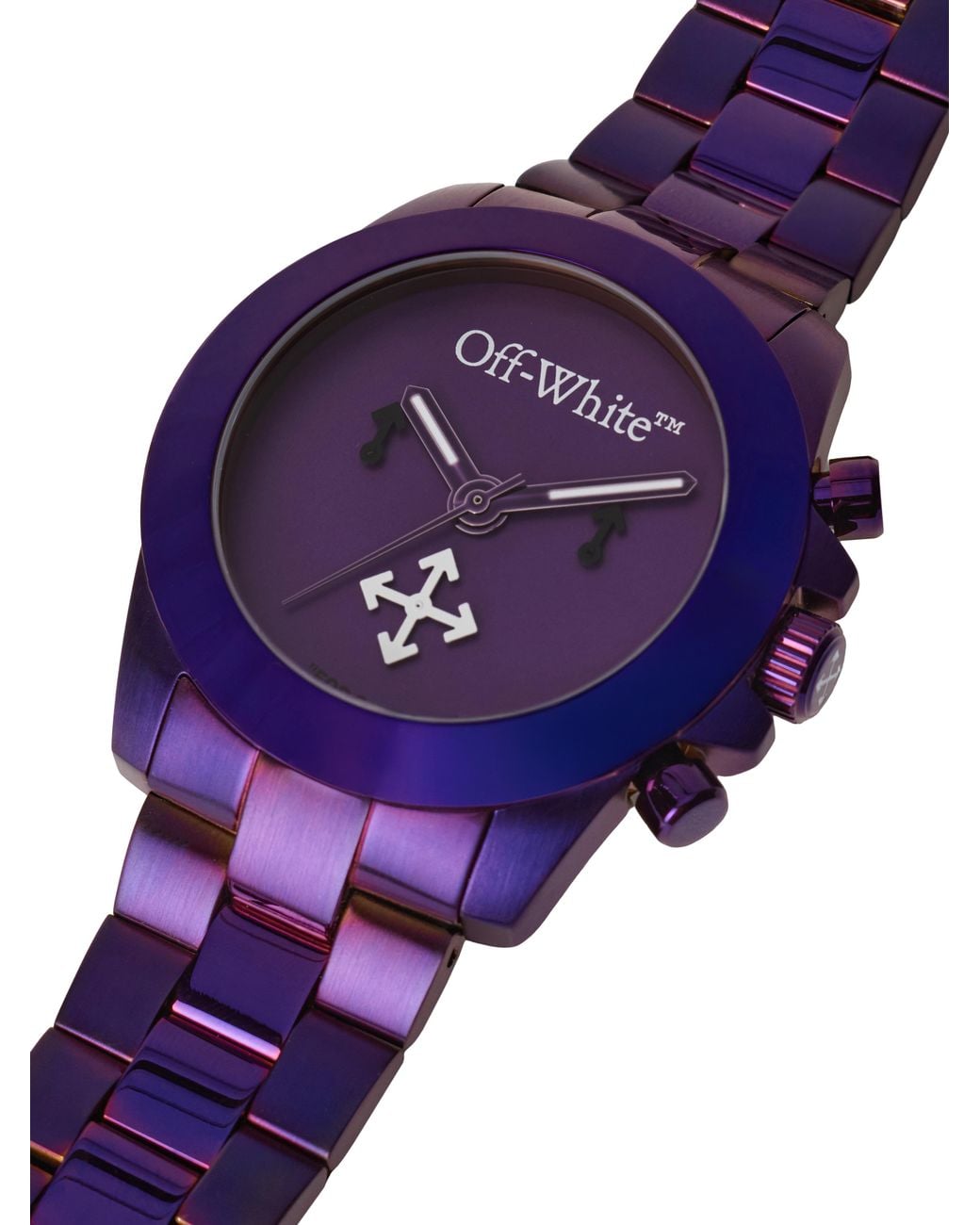 Off-White c/o Virgil Abloh Purple "Reset" Watch for men