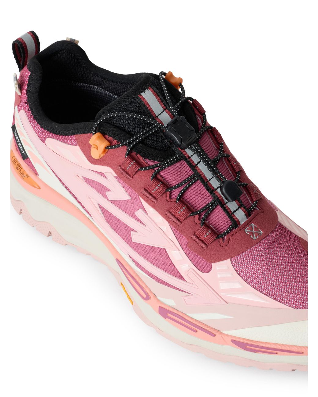 Off-White c/o Virgil Abloh Pink Be Right Back Trail Low Sneakers