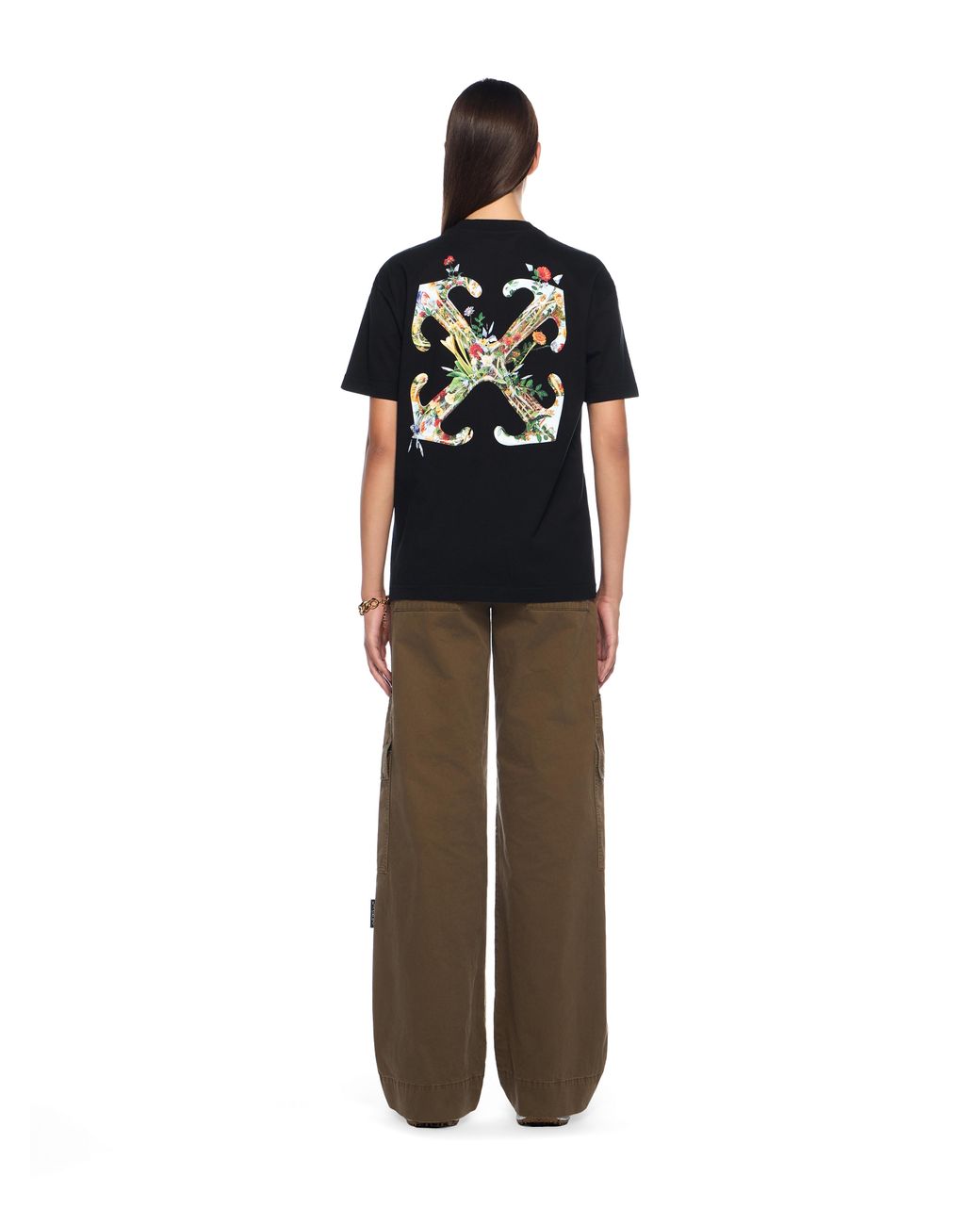 Off-White c/o Virgil Abloh Brown Garment Dyed Cargo Trousers