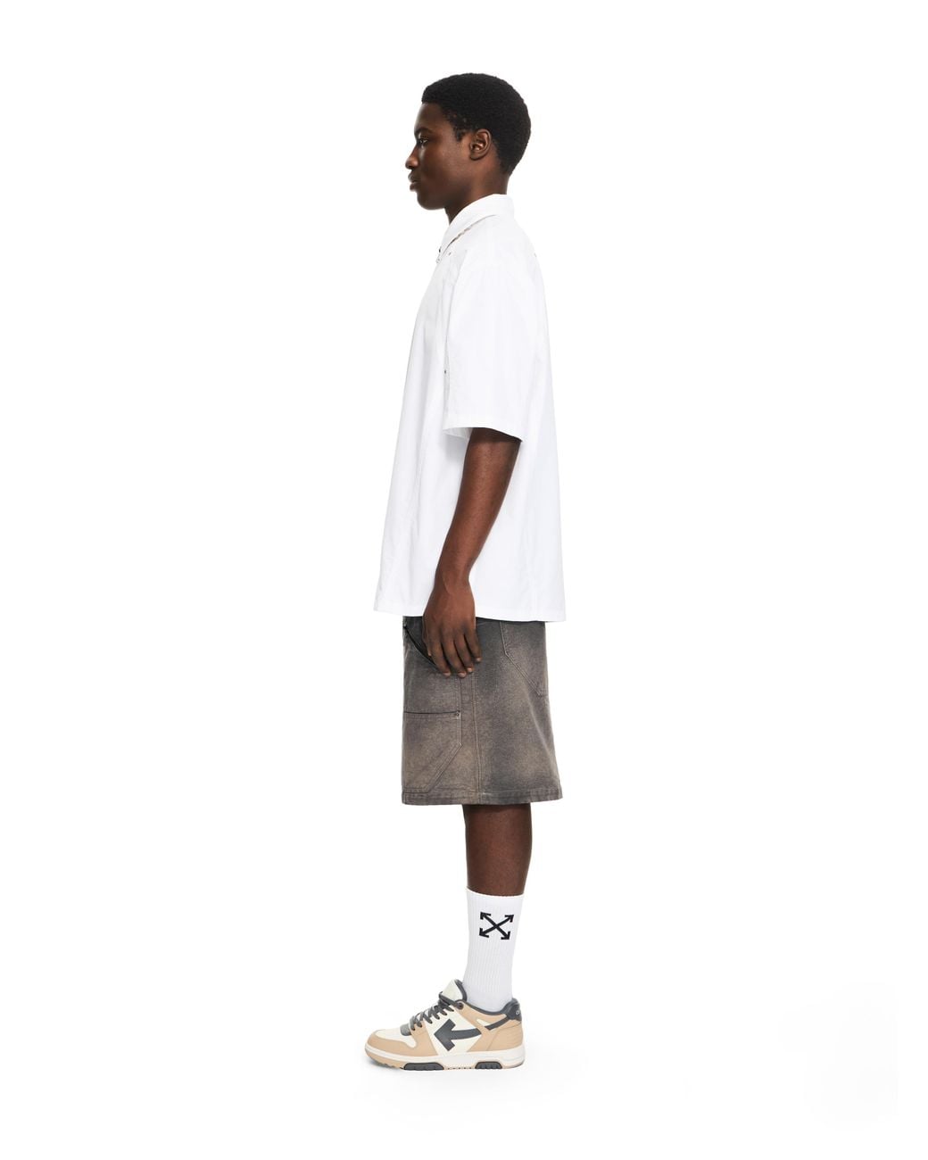 Off-White c/o Virgil Abloh White Owr Sporty Bowling Shirt for men