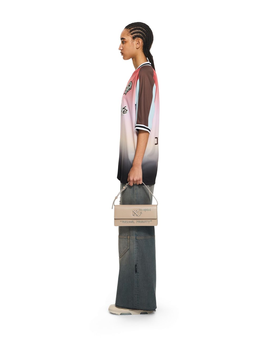 Off-White c/o Virgil Abloh Natural Jitney 1.0 Shoulder Bag
