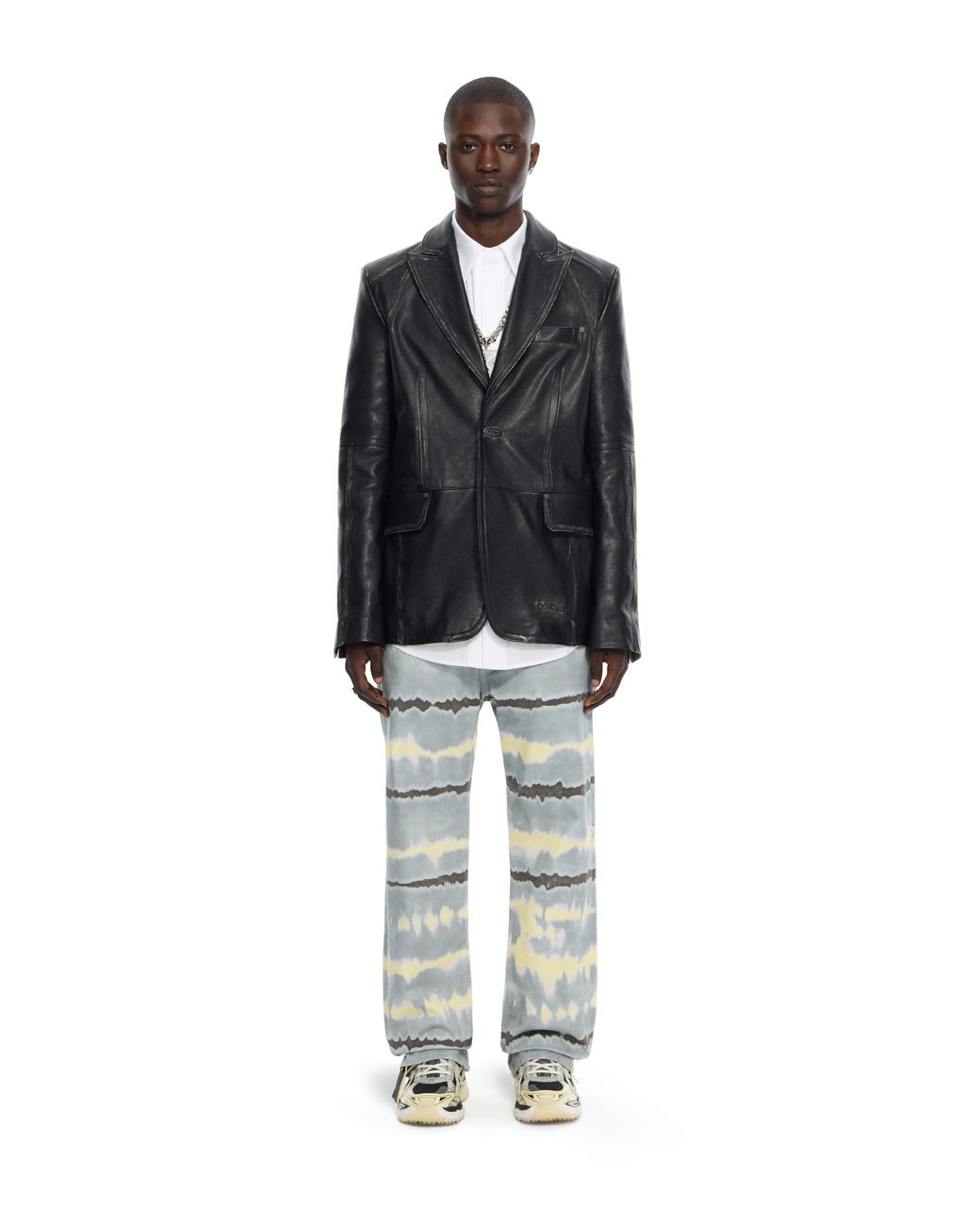 Off-White c/o Virgil Abloh Black Bookish Buffalo Single-Breasted Jacket for men