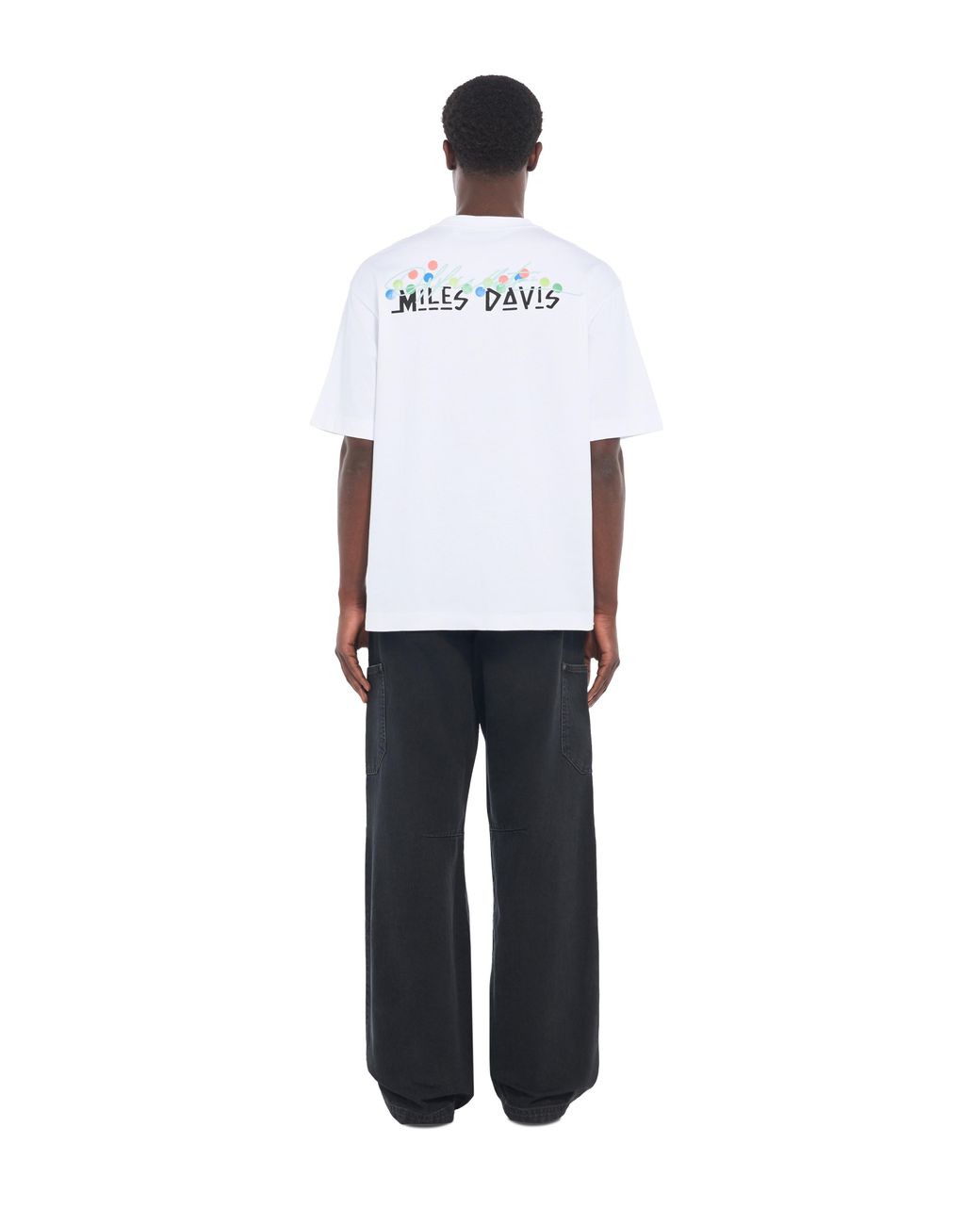Off-White c/o Virgil Abloh White Miles Davis Certified Skate T-Shirt for men
