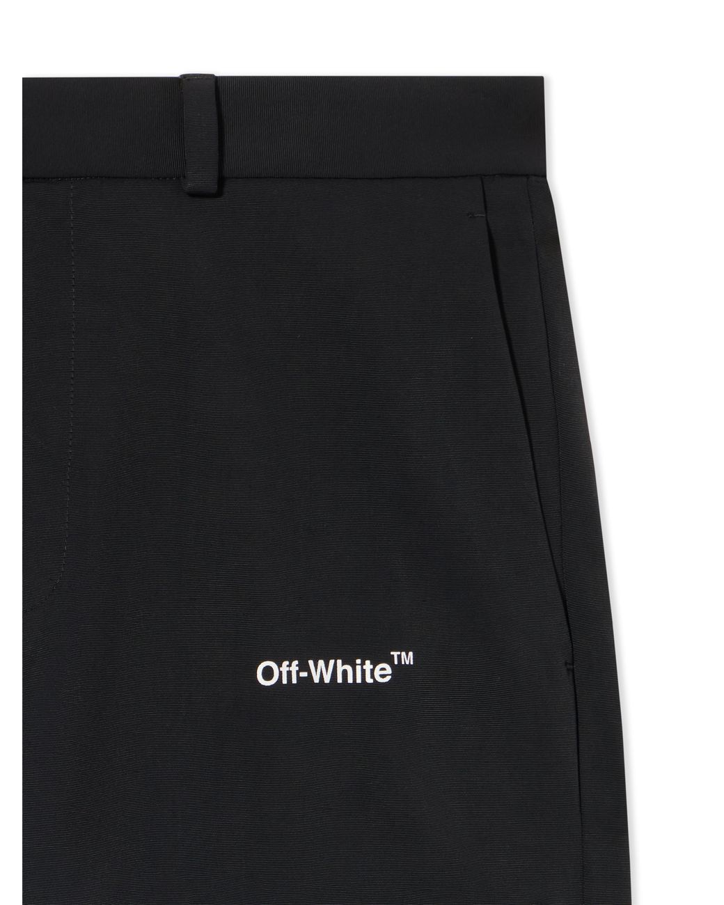 Off-White c/o Virgil Abloh Black Single Arrow Straight Chino Pants for men