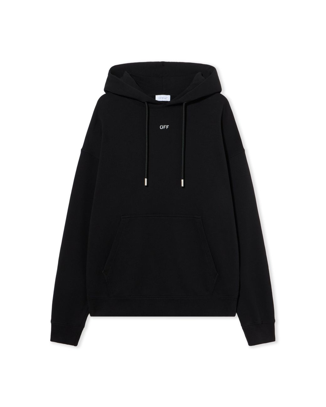 Off-White c/o Virgil Abloh Black Thinkman Arrow Skate Hoodie for men