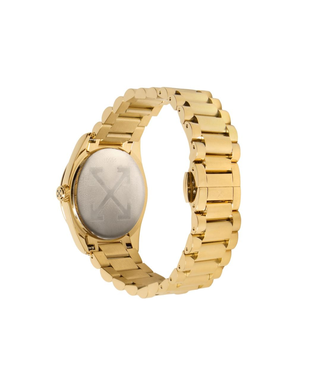 Off-White c/o Virgil Abloh Metallic "Crossing" Watch