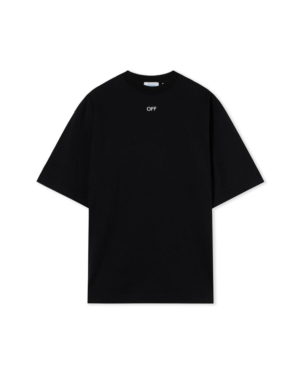 Off-White c/o Virgil Abloh Black Scribble Narciso Skate Short Sleeve T-Shirt for men