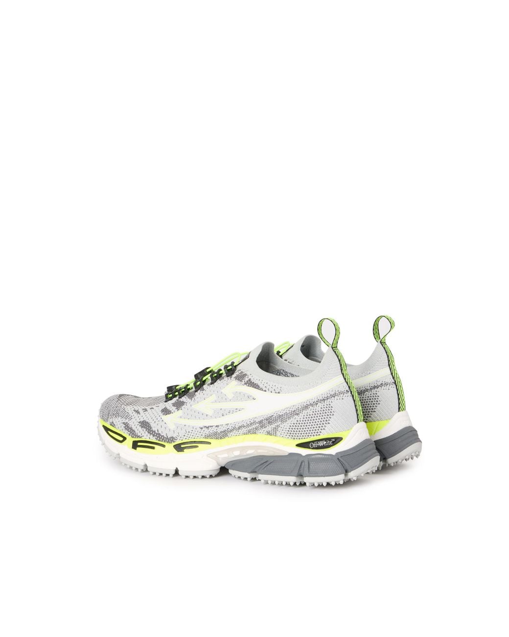 Off-White c/o Virgil Abloh Metallic Be Right Back Knit Sneakers for men