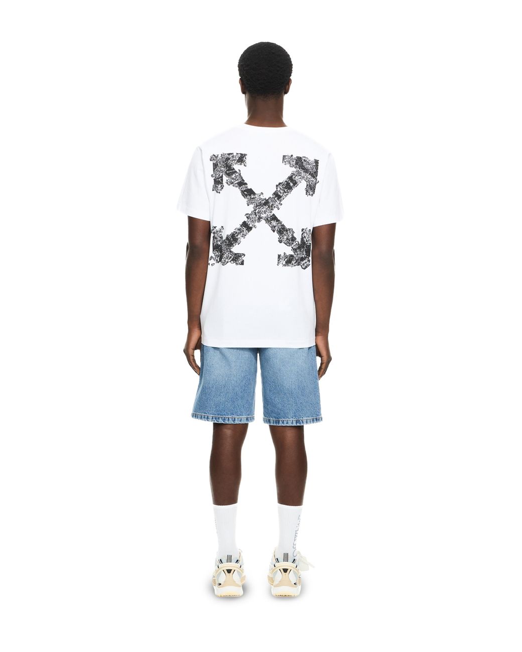 Off-White c/o Virgil Abloh White Heraldic Arrow Slim T-Shirt for men