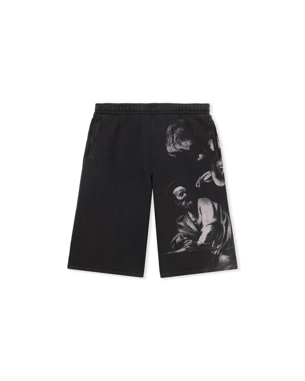 Off-White c/o Virgil Abloh Black Bw S.Matthew Over Sweatshorts for men