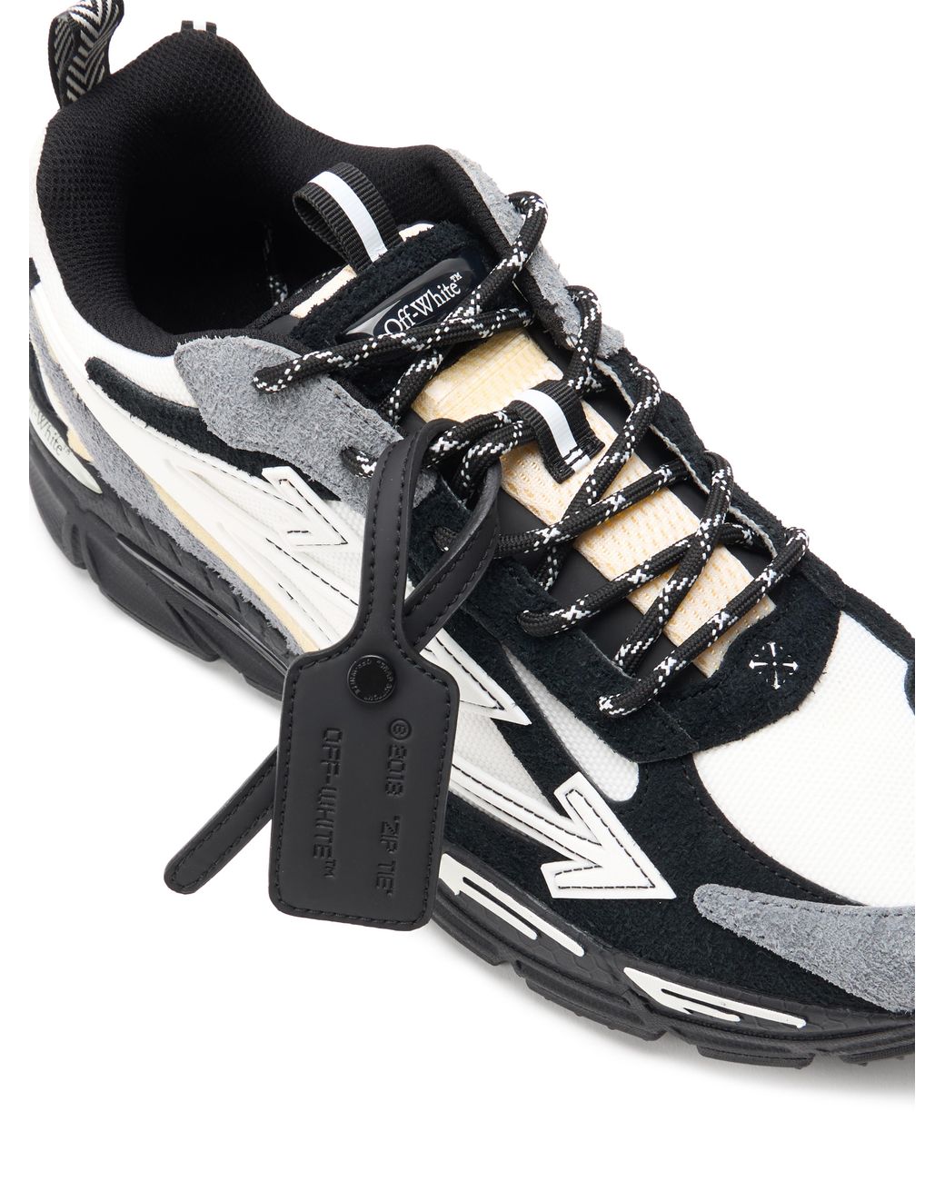 Off-White c/o Virgil Abloh White Be Right Back Suede Sneakers for men