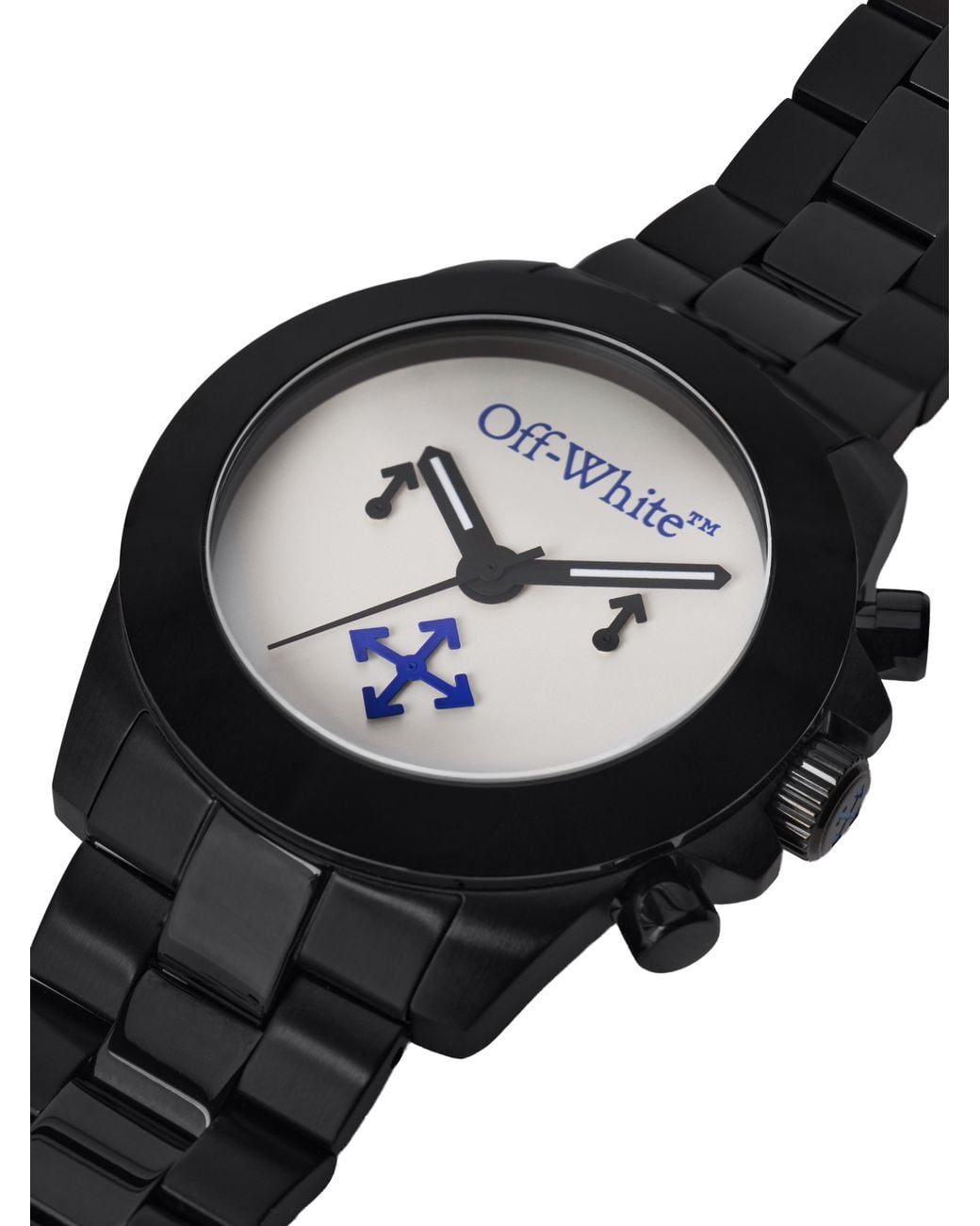 Off-White c/o Virgil Abloh Black "Reset" Watch for men