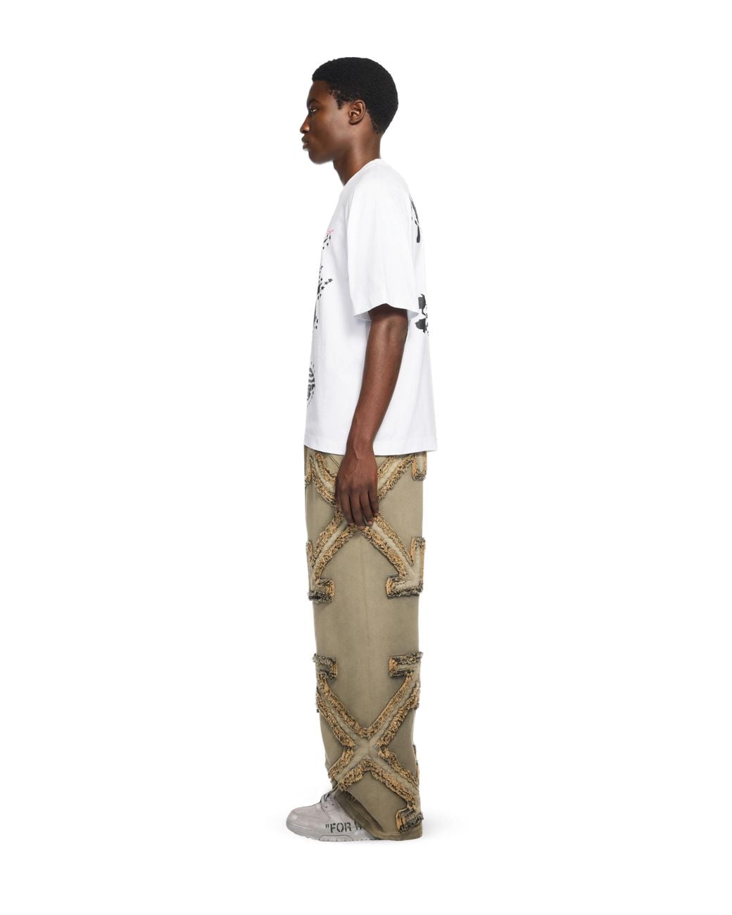 Off-White c/o Virgil Abloh White Desert Arrow Skate T-Shirt for men