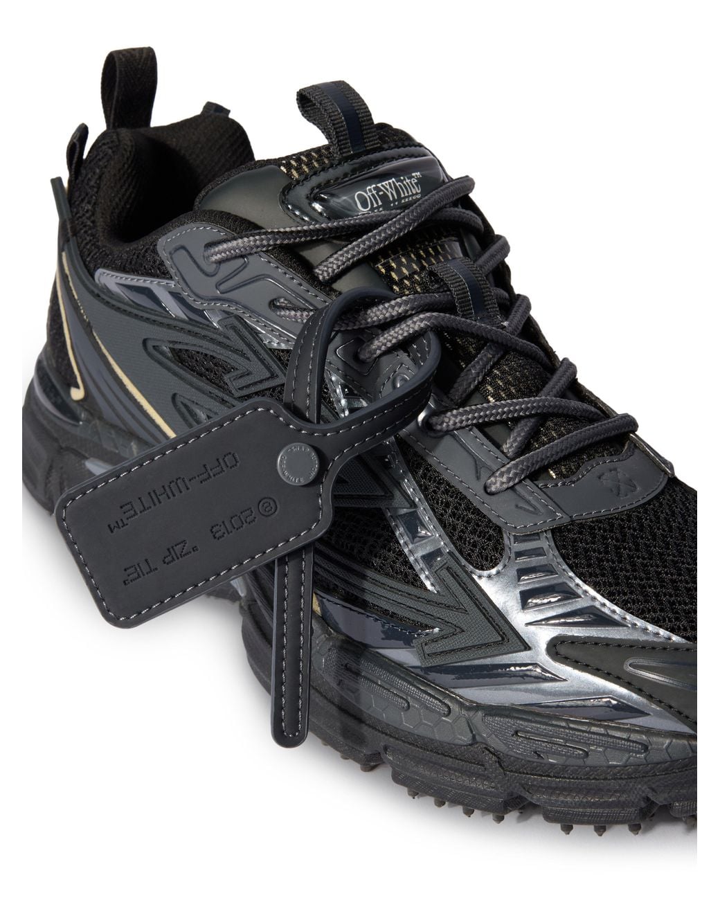 Off-White c/o Virgil Abloh Black Be Right Back Running Sneakers for men