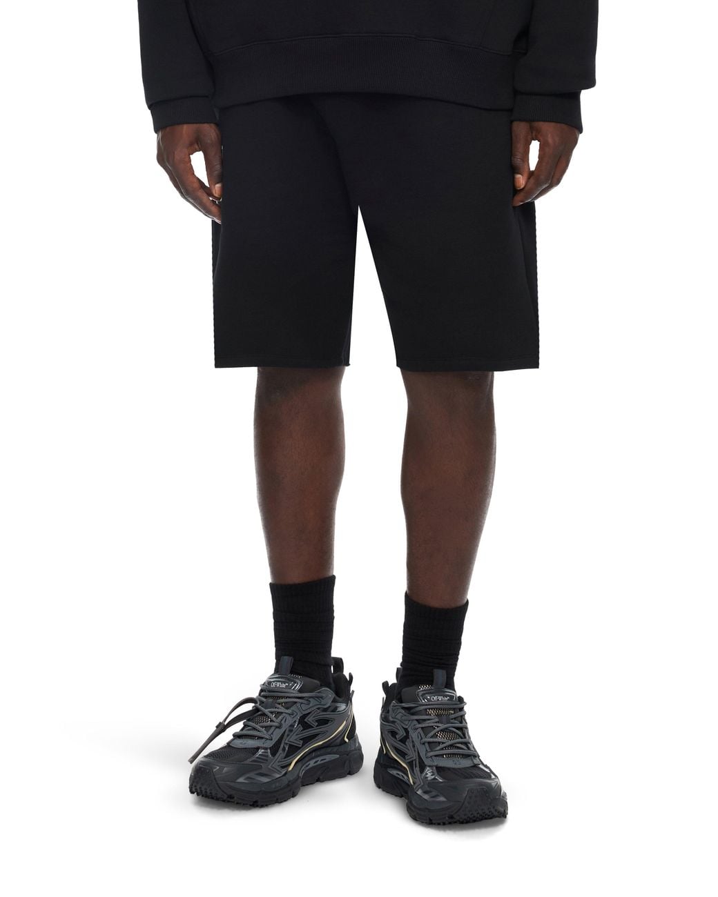 Off-White c/o Virgil Abloh Black Be Right Back Running Sneakers for men