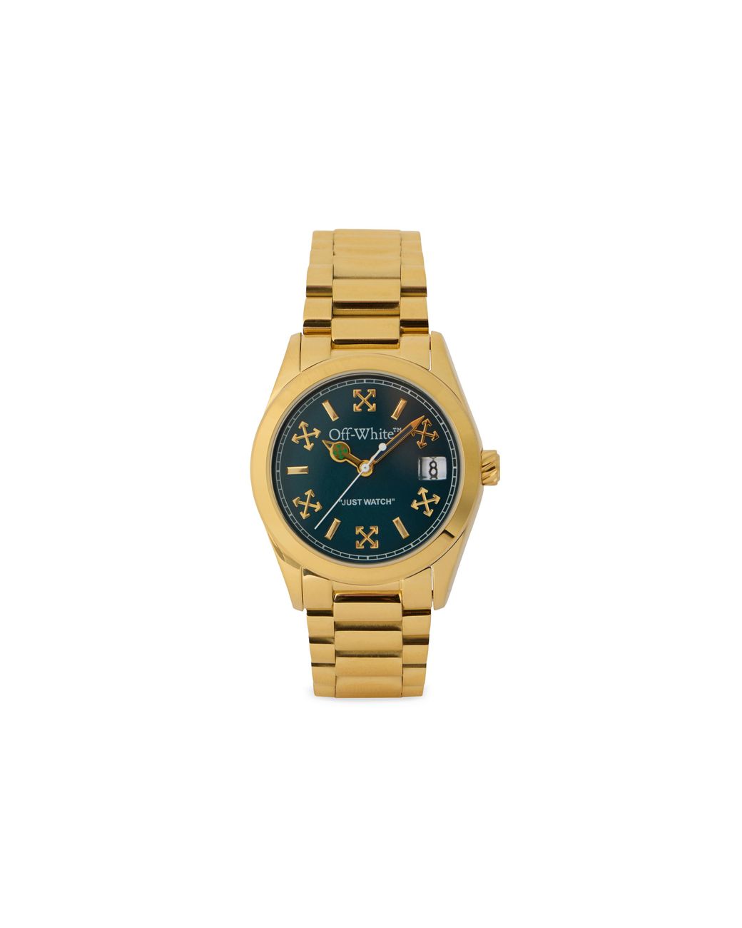 Off-White c/o Virgil Abloh Metallic "Crossing" Watch