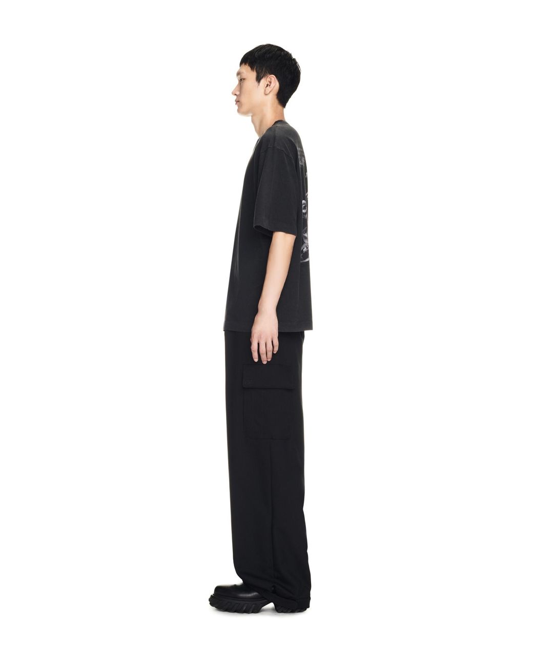 Off-White c/o Virgil Abloh Black S.Matthew Skate S/S Tee for men