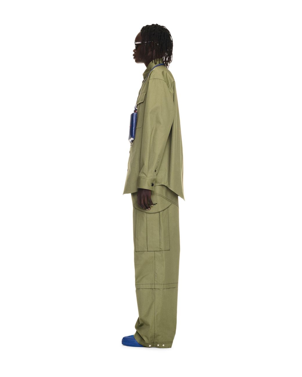 Off-White c/o Virgil Abloh Green Arr Cot Straight Cargo Pant for men