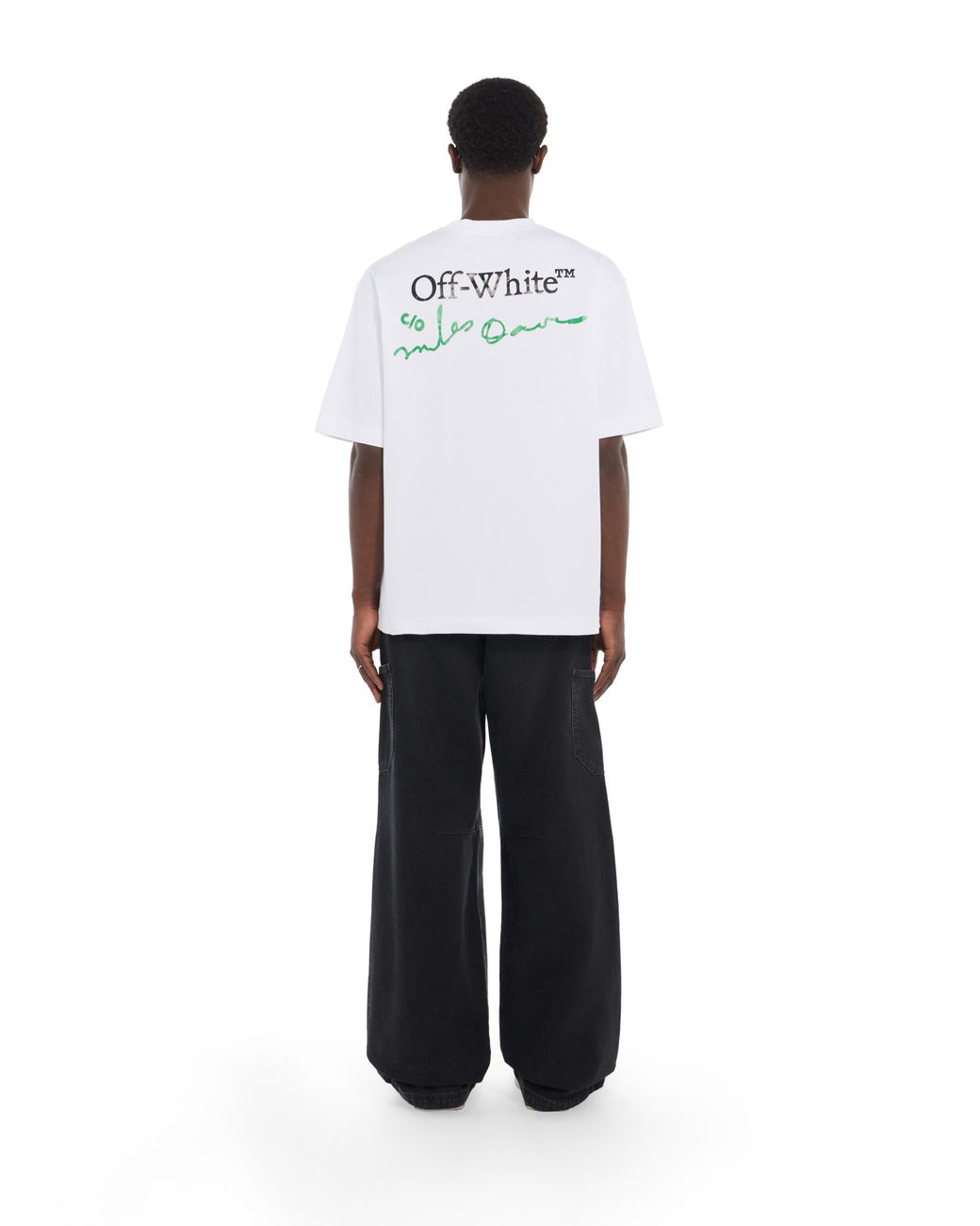 Off-White c/o Virgil Abloh White Miles Davis League Skate T-Shirt for men