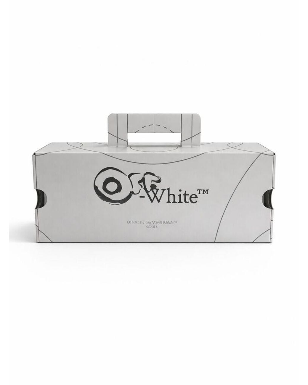 Off-White c/o Virgil Abloh White End Of Play Denim Sneakers for men