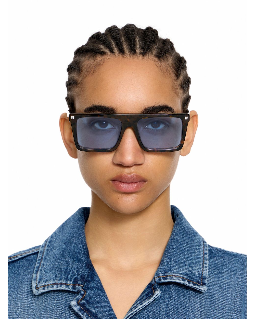 Off-White c/o Virgil Abloh Blue Bridgeport Lens Sunglasses