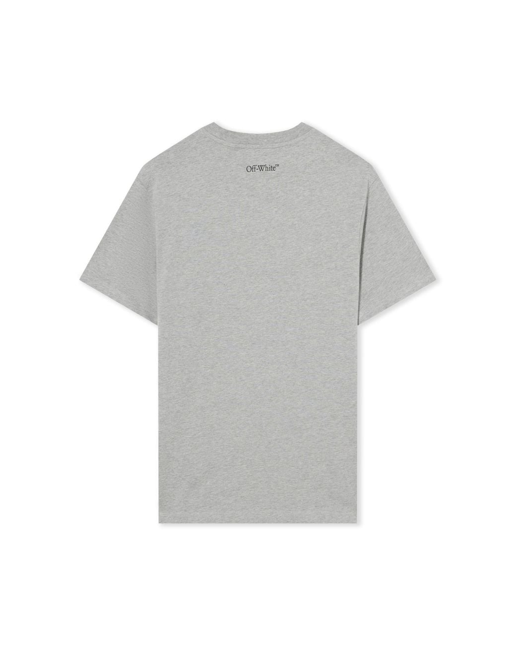 Off-White c/o Virgil Abloh Gray Single Arrow Slim T-Shirt for men
