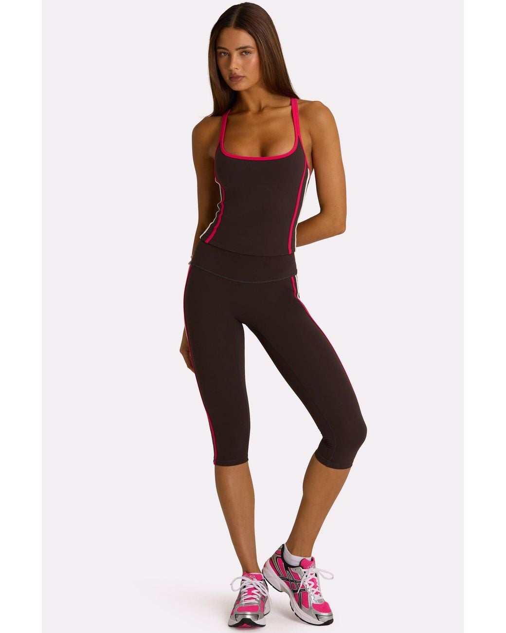 BO+TEE Brown Soft Active Tank Top