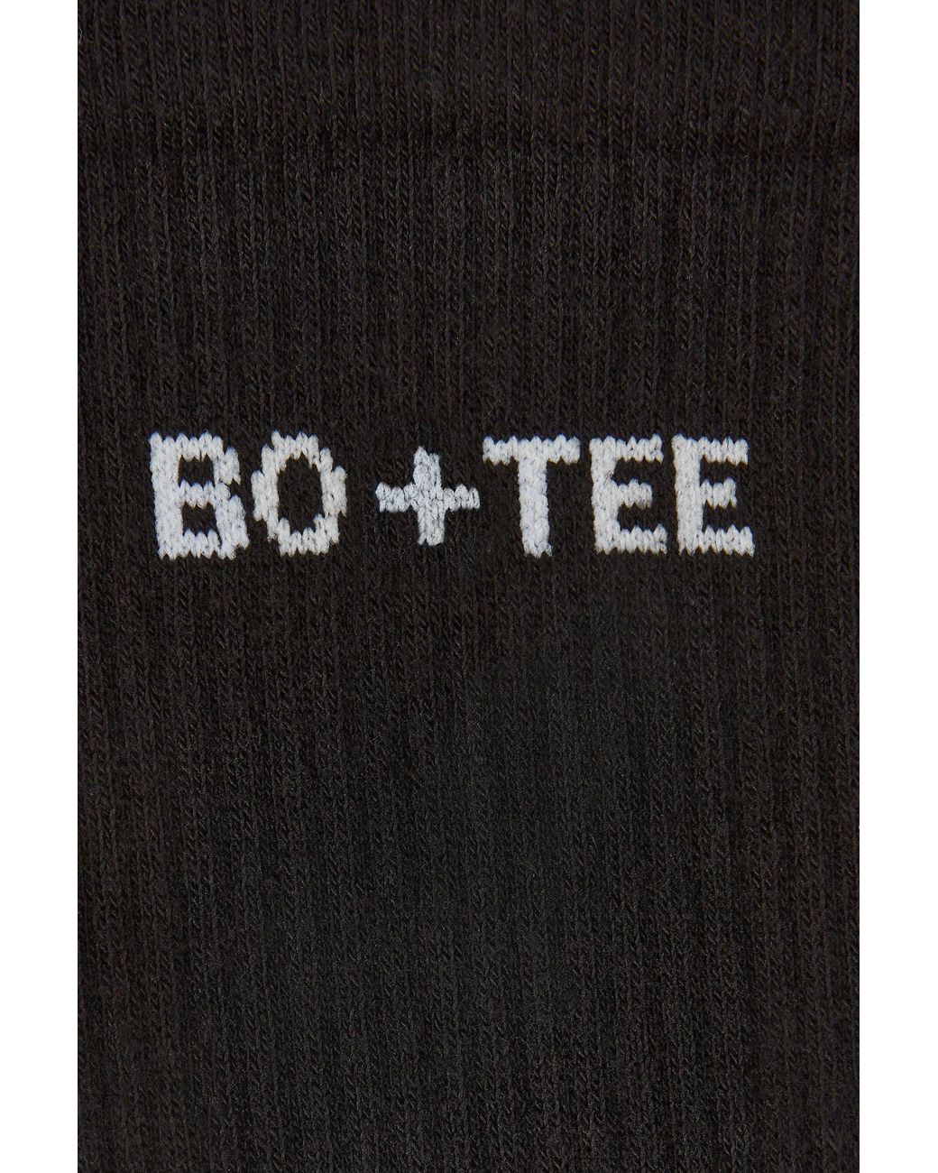 BO+TEE White Ribbed Crew Sock Bundle