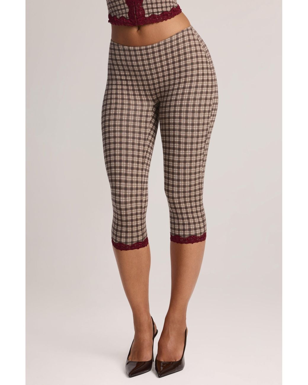 Oh Polly Black High-Rise Cropped Skinny Jeans