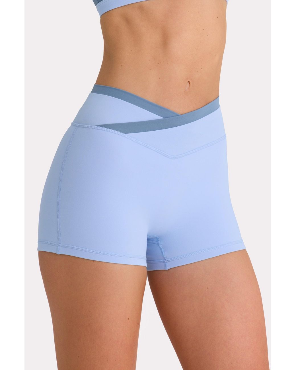 BO+TEE Blue Soft Active Shorts