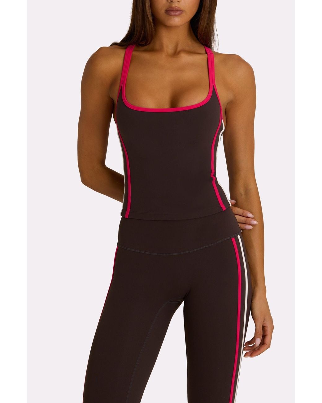 BO+TEE Brown Soft Active Tank Top