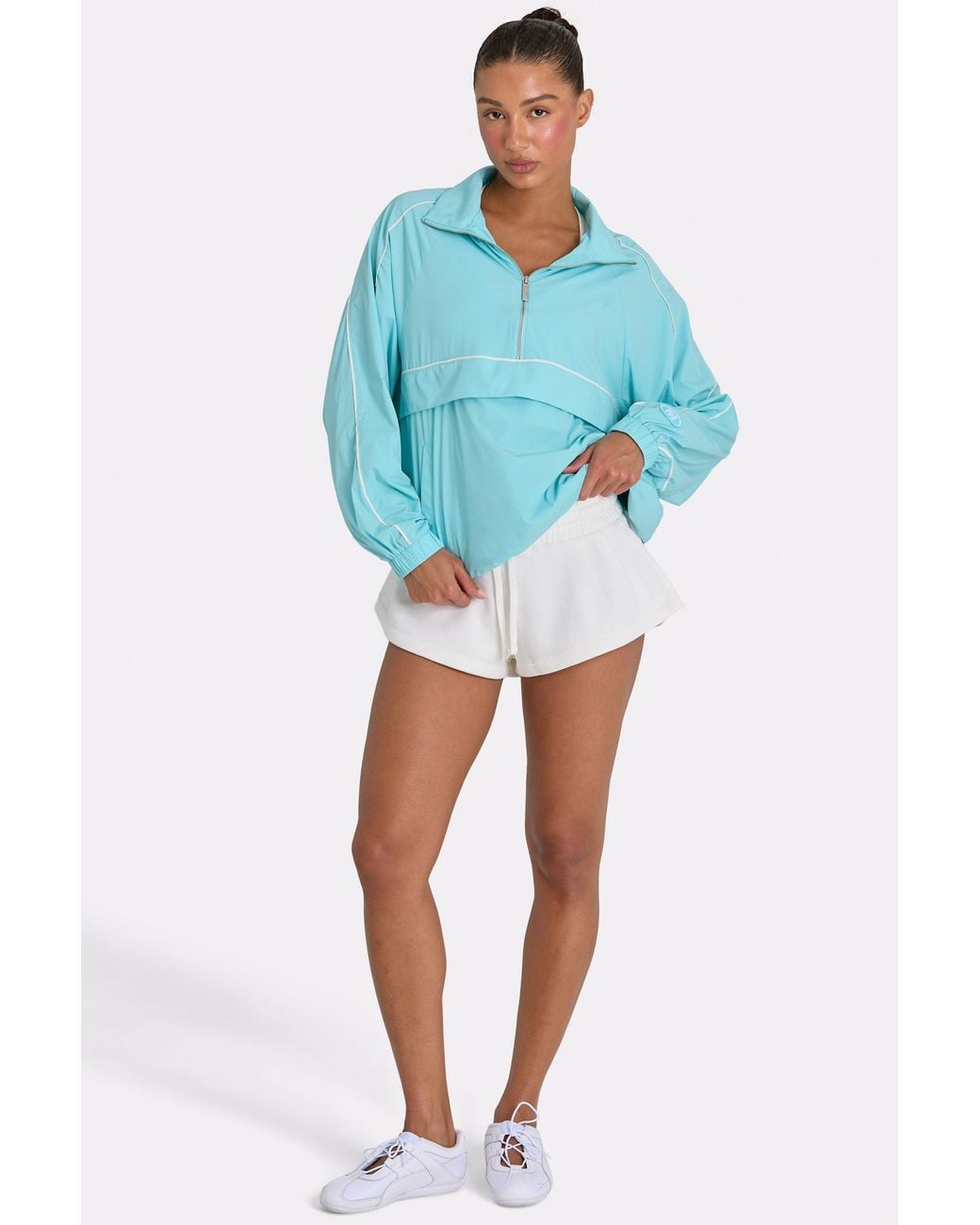 BO+TEE Blue Oversized Track Jacket