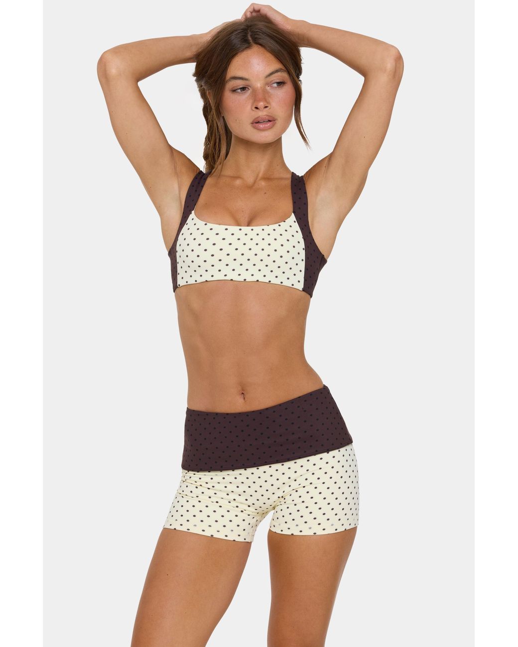 BO+TEE Yellow Soft Active Medium-Impact Sports Bra