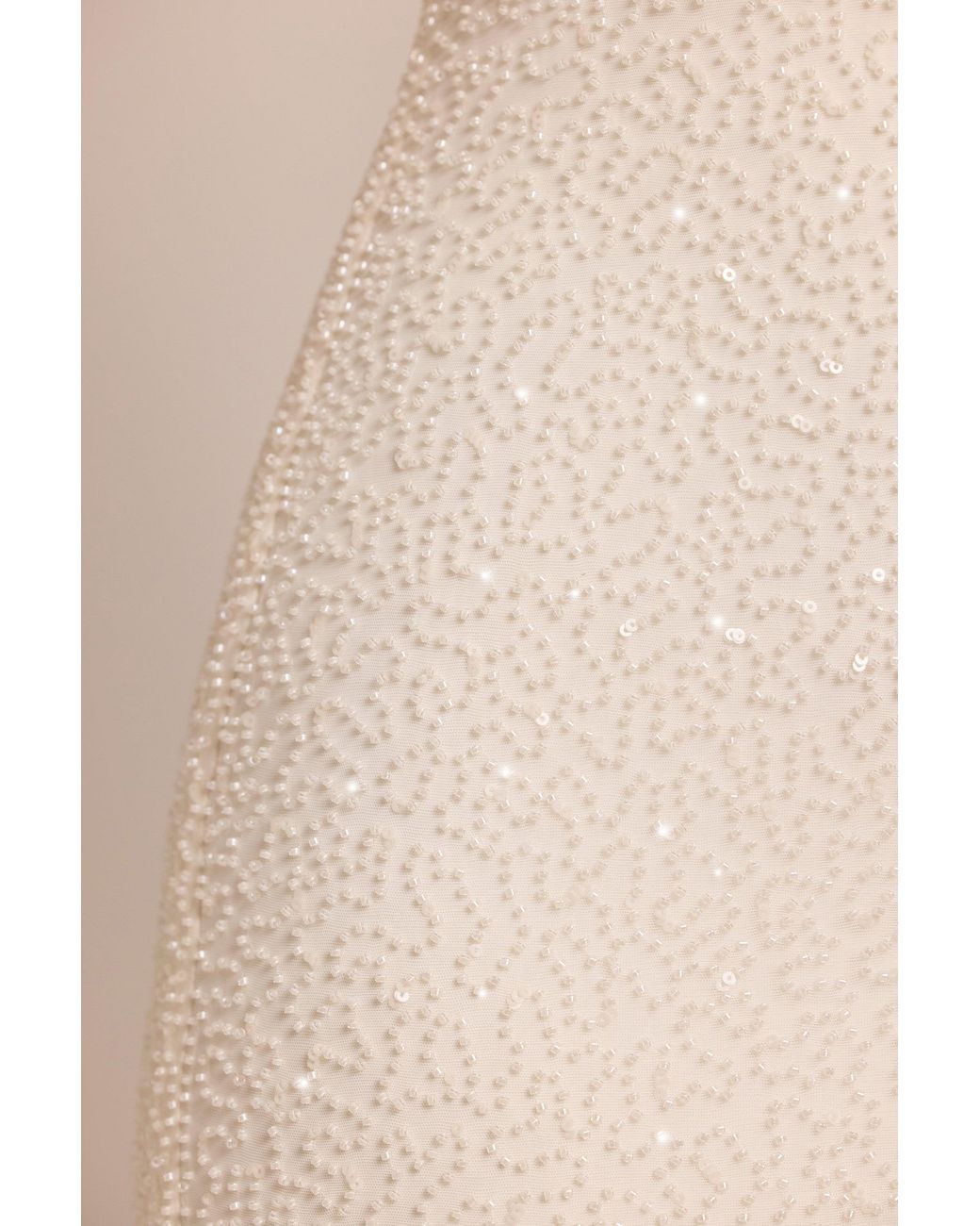 Oh Polly White Embellished Square Neck Mini Dress