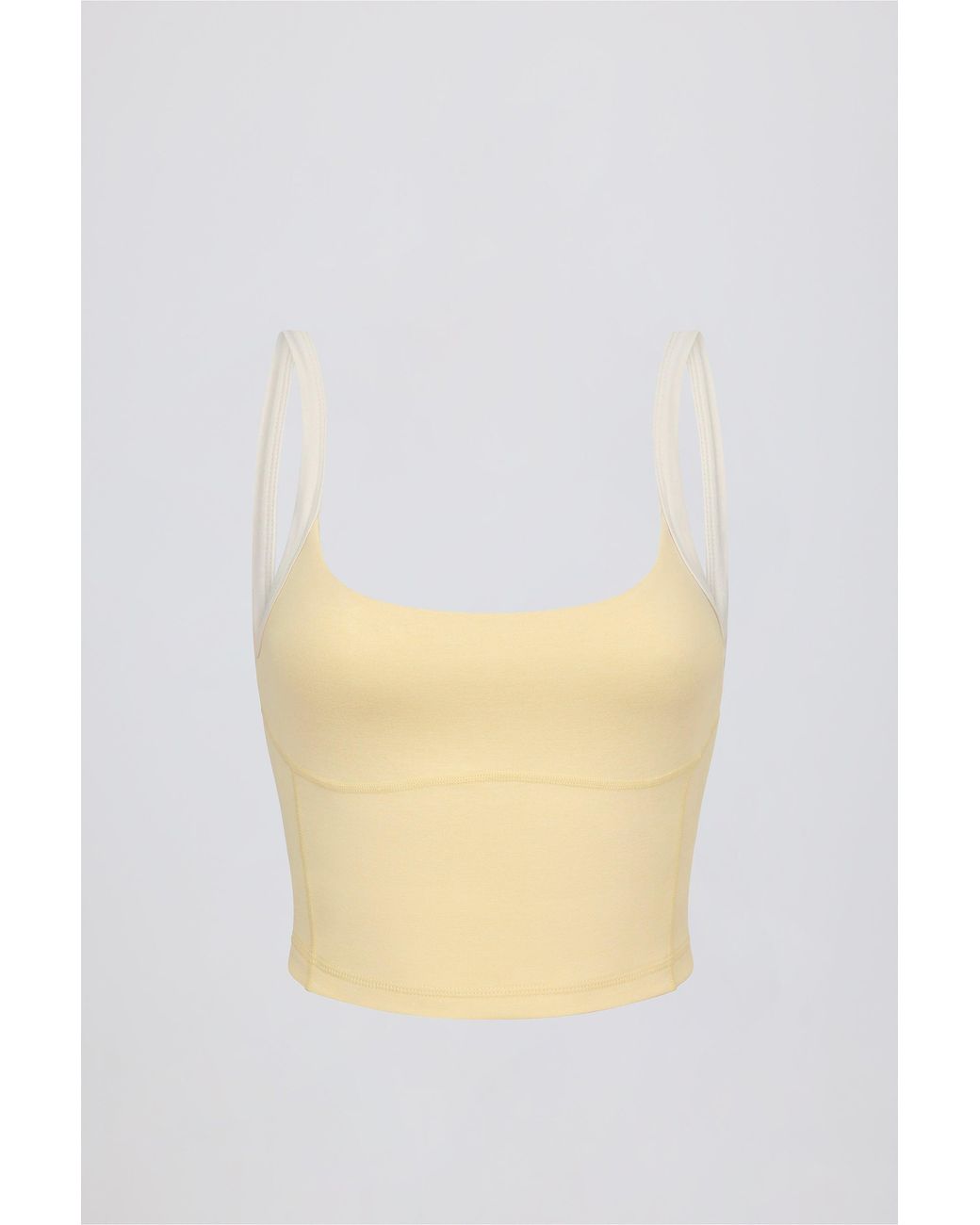 BO+TEE Natural Cropped Tank Top