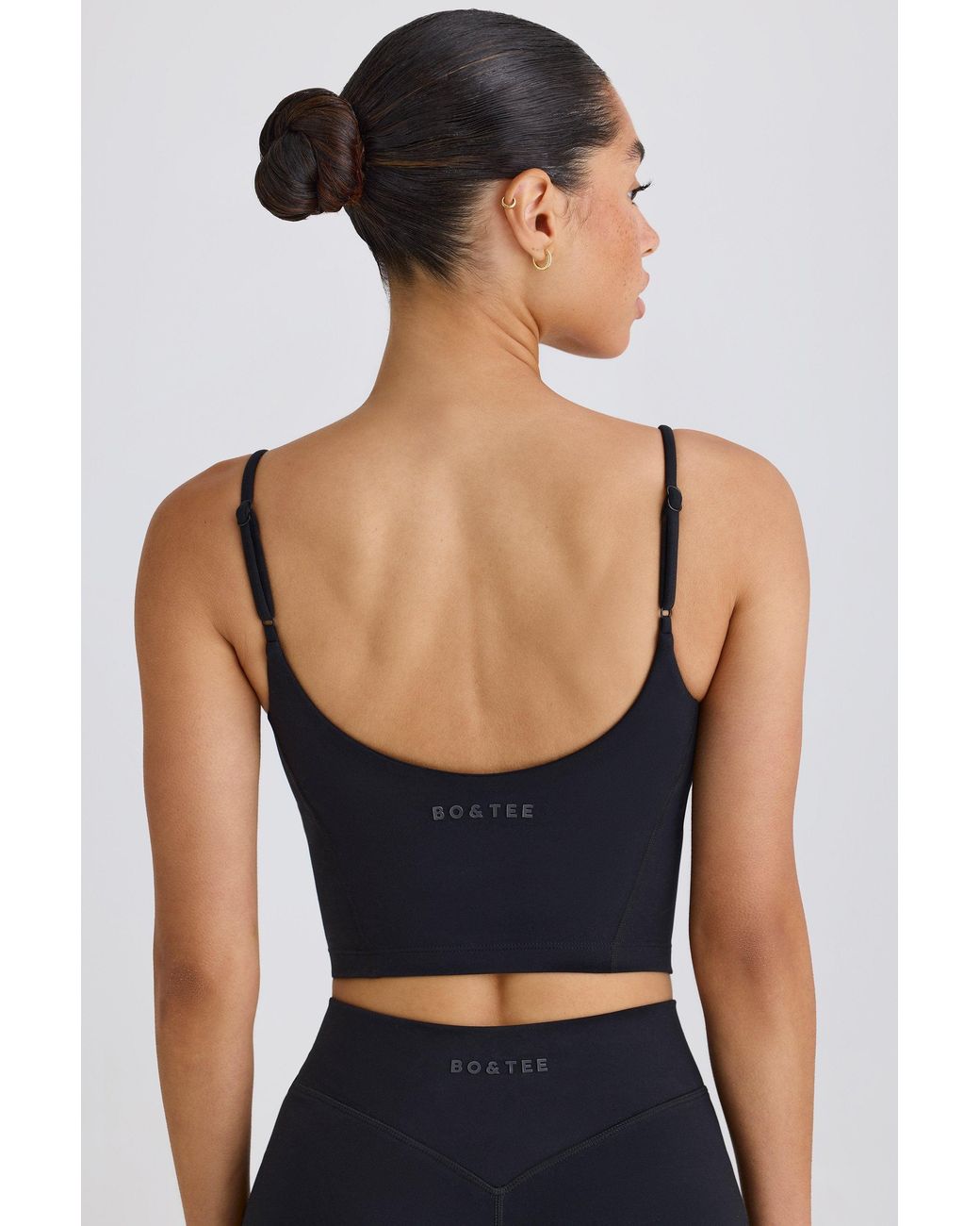 BO+TEE Black Soft Active Tank Top
