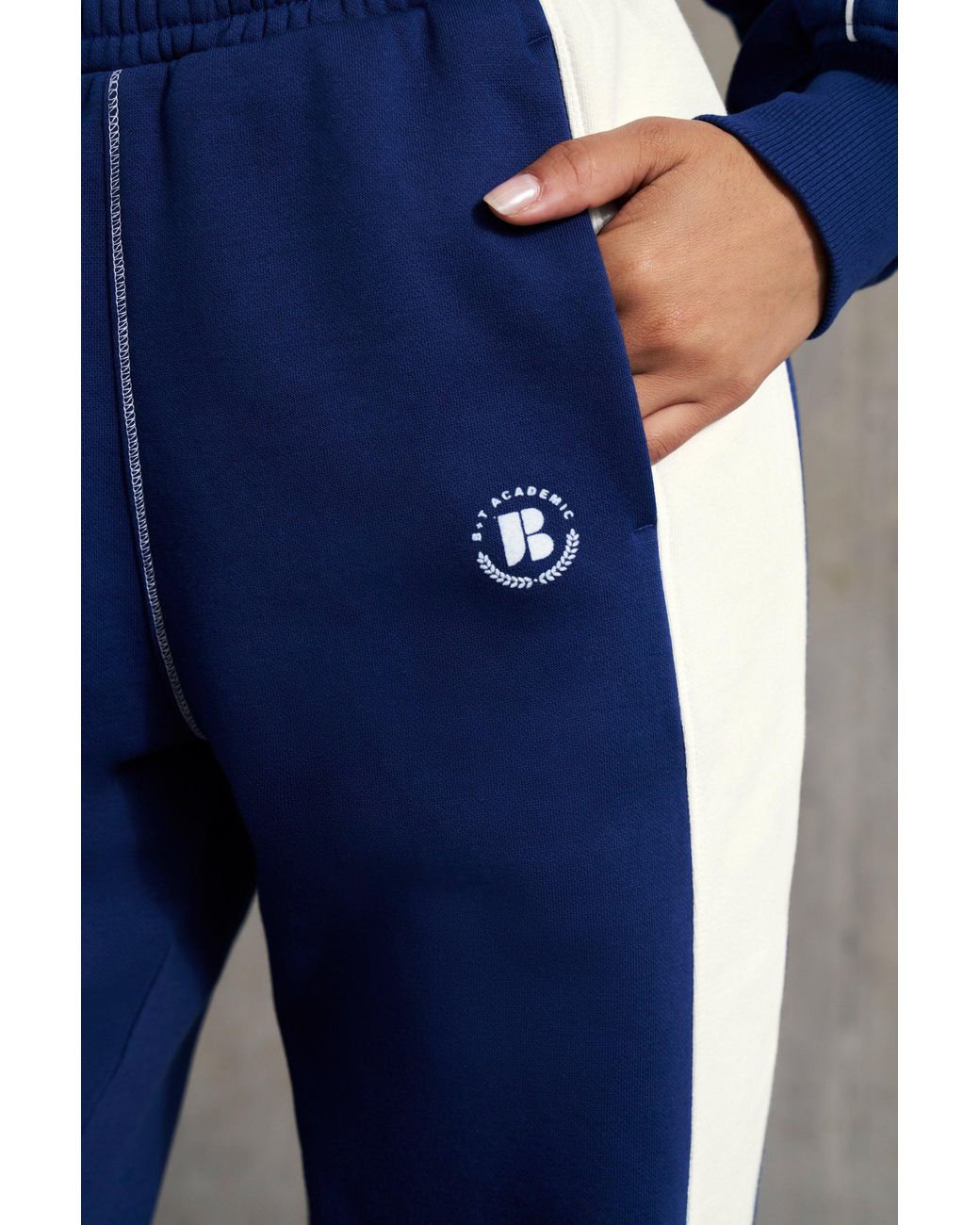 BO+TEE Blue Wide Leg Sweatpants
